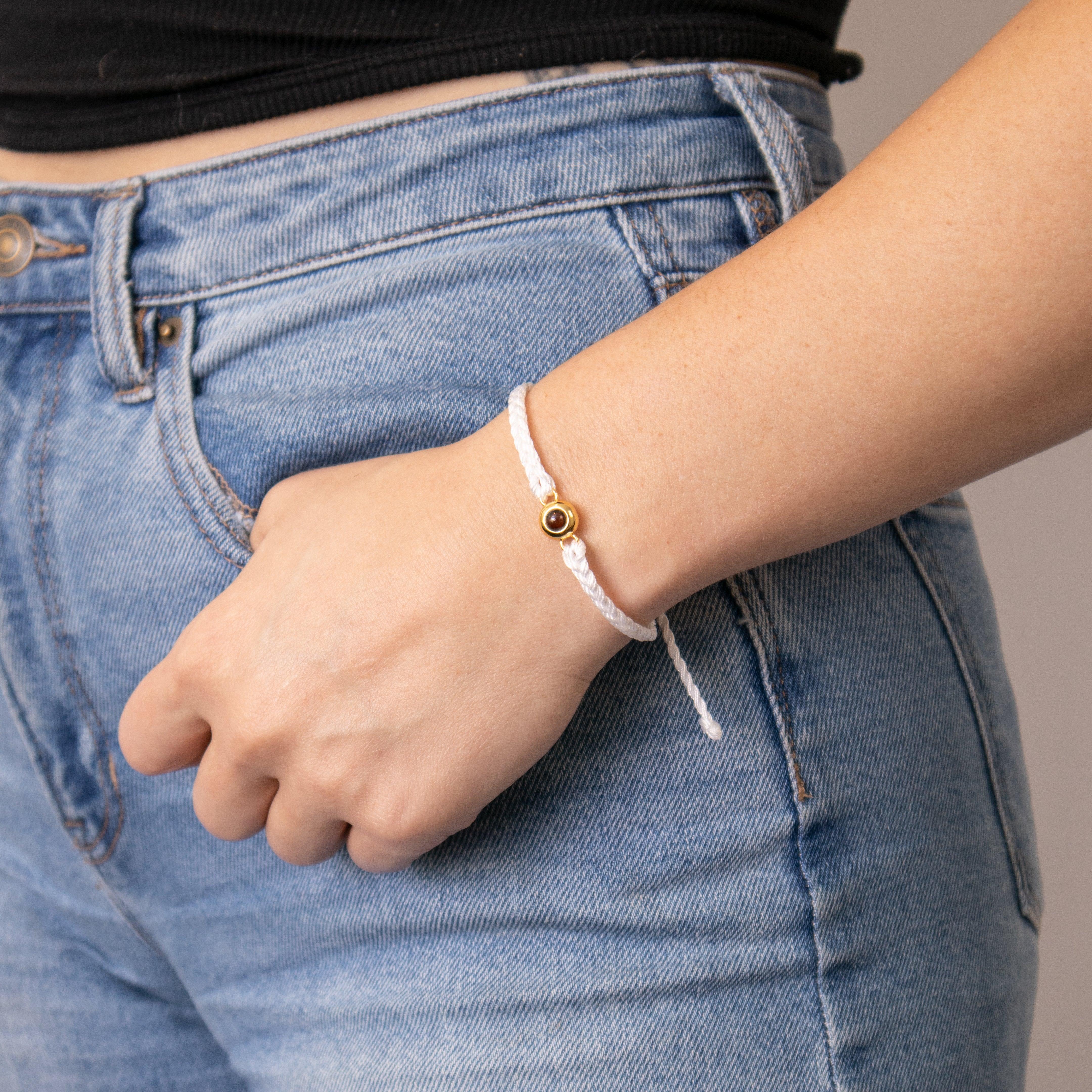 Eternity's Flare Photo Bracelet - Elegant Eternity