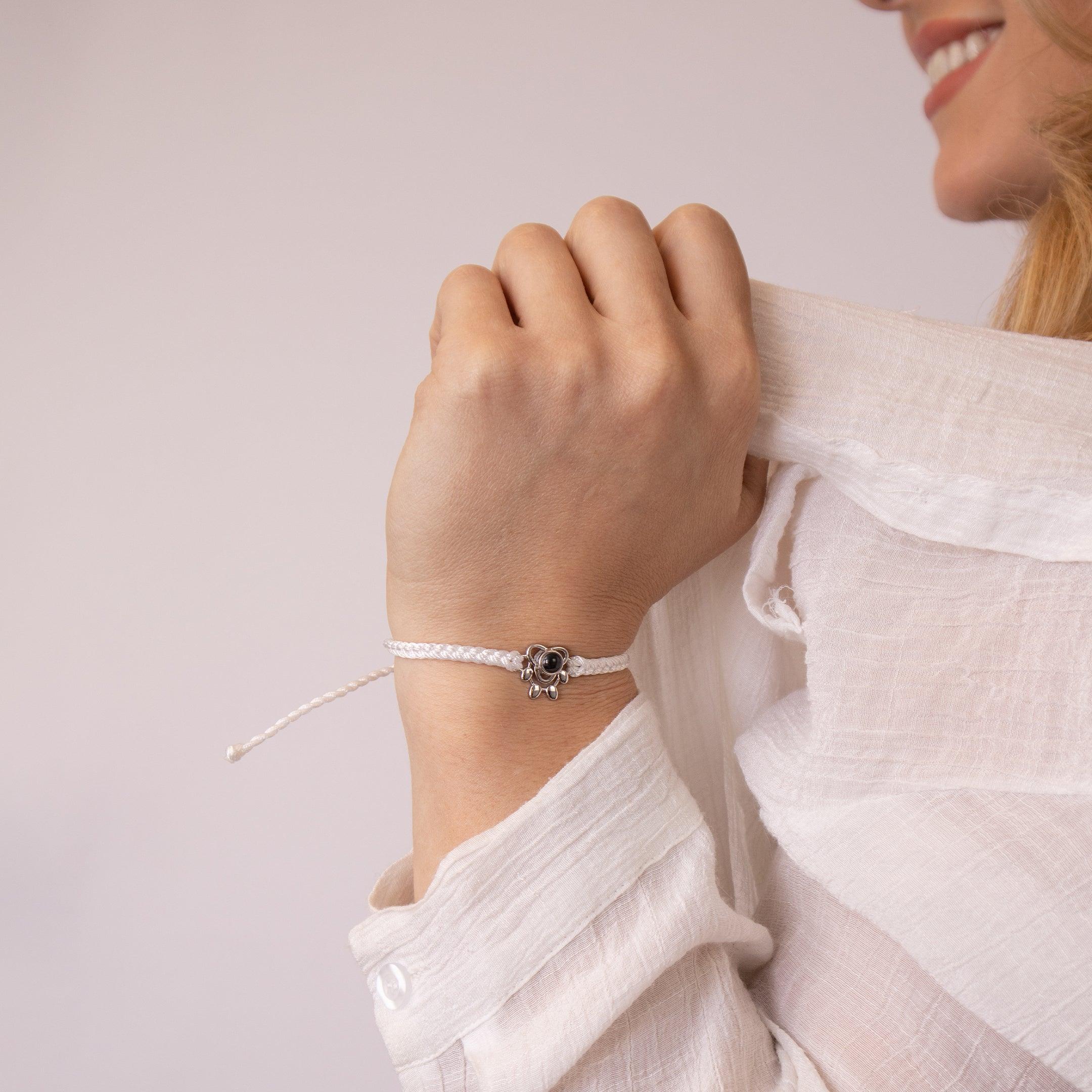 Eternity's Paw Photo Bracelet - Elegant Eternity