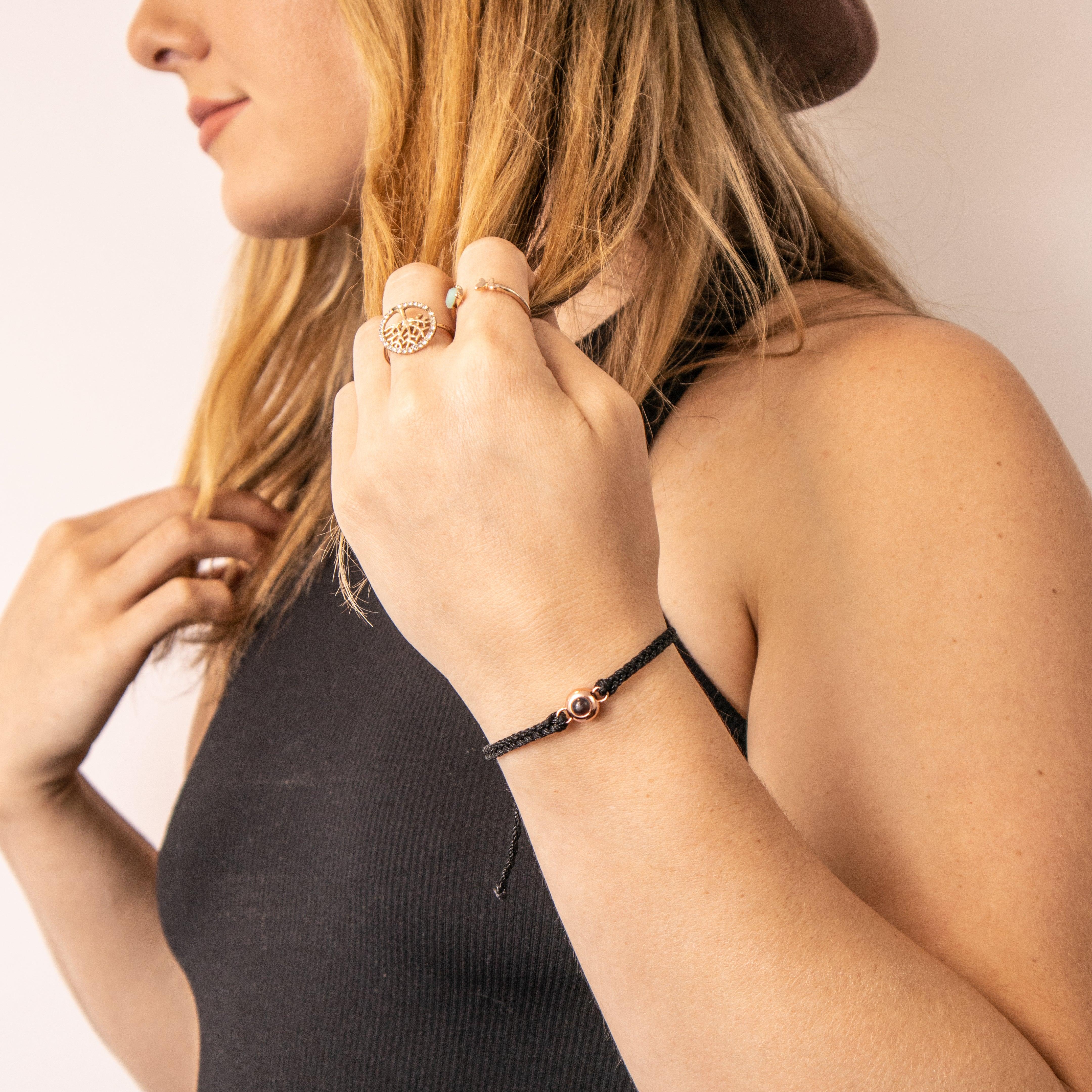 Eternity's Flare Photo Bracelet - Elegant Eternity