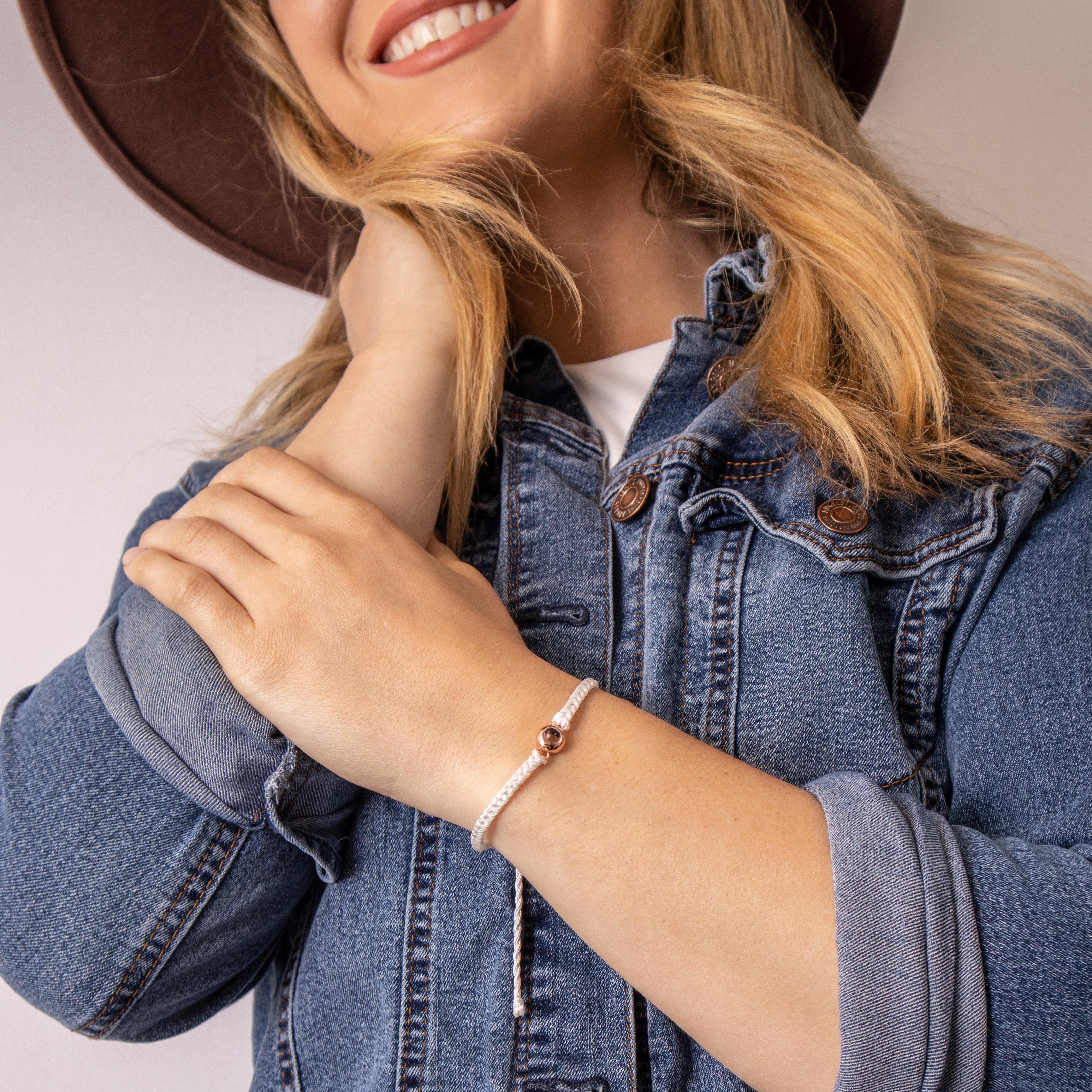 Eternity's Flare Photo Bracelet - Elegant Eternity