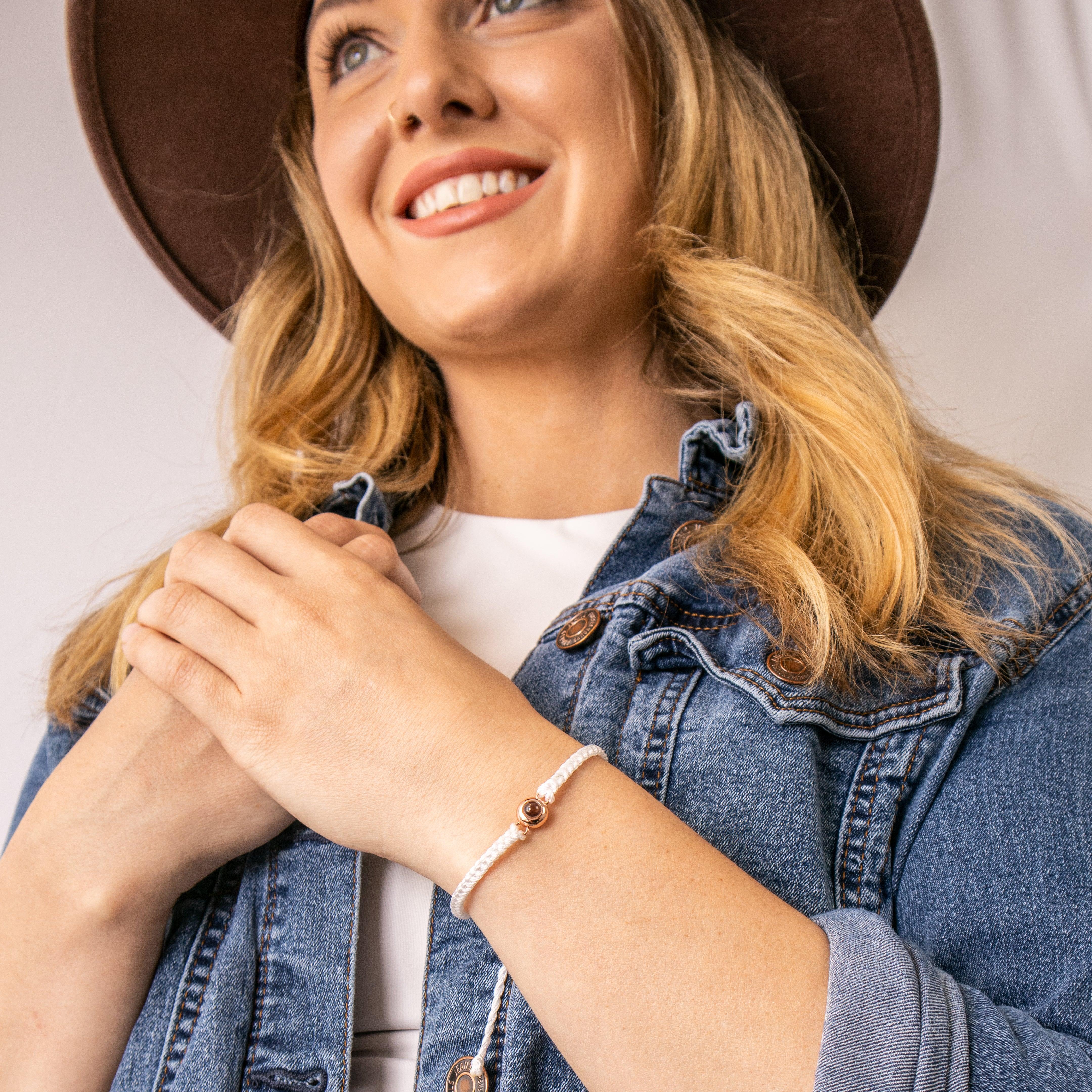 Eternity's Flare Photo Bracelet - Elegant Eternity