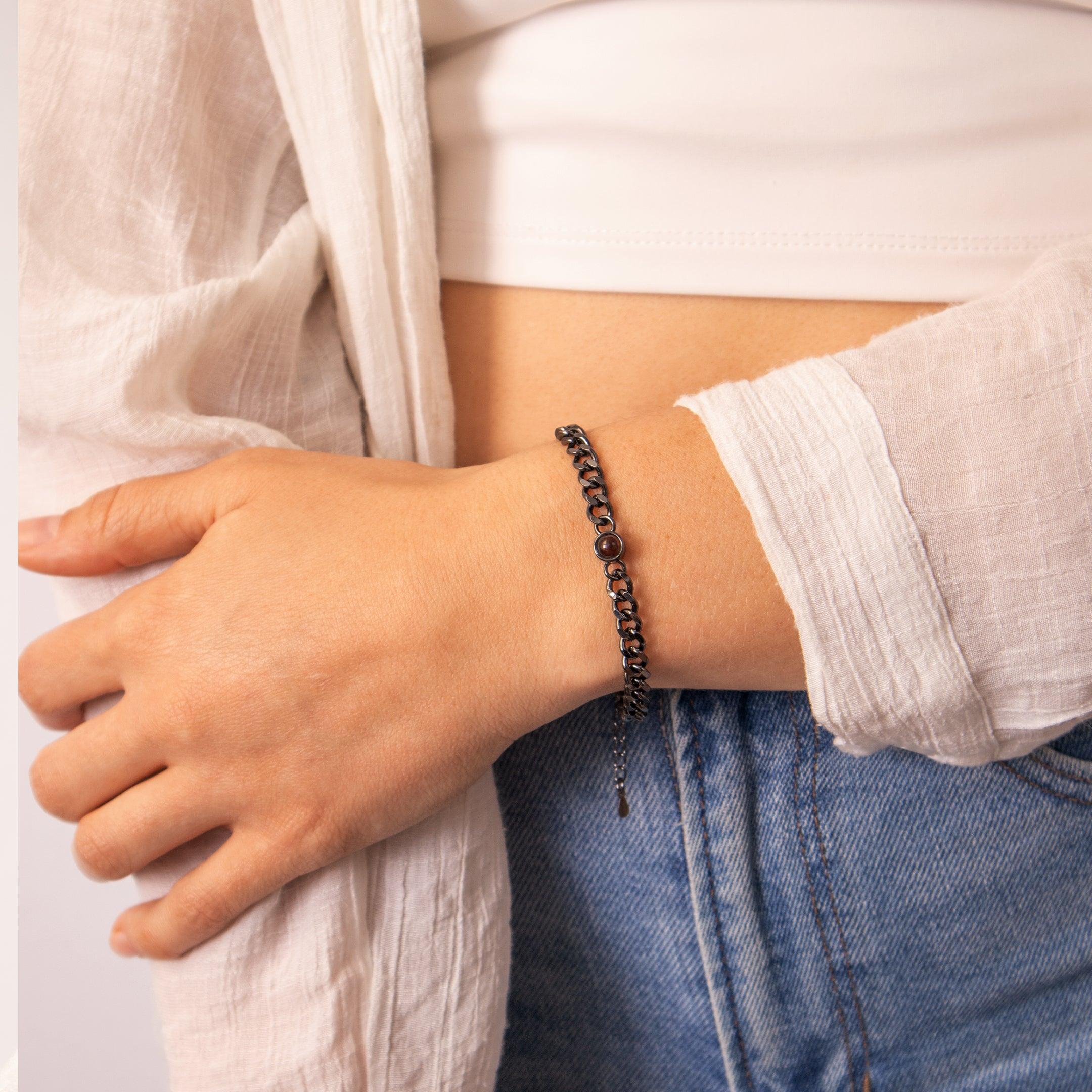 Eternity's Cuban Photo Bracelet - Elegant Eternity