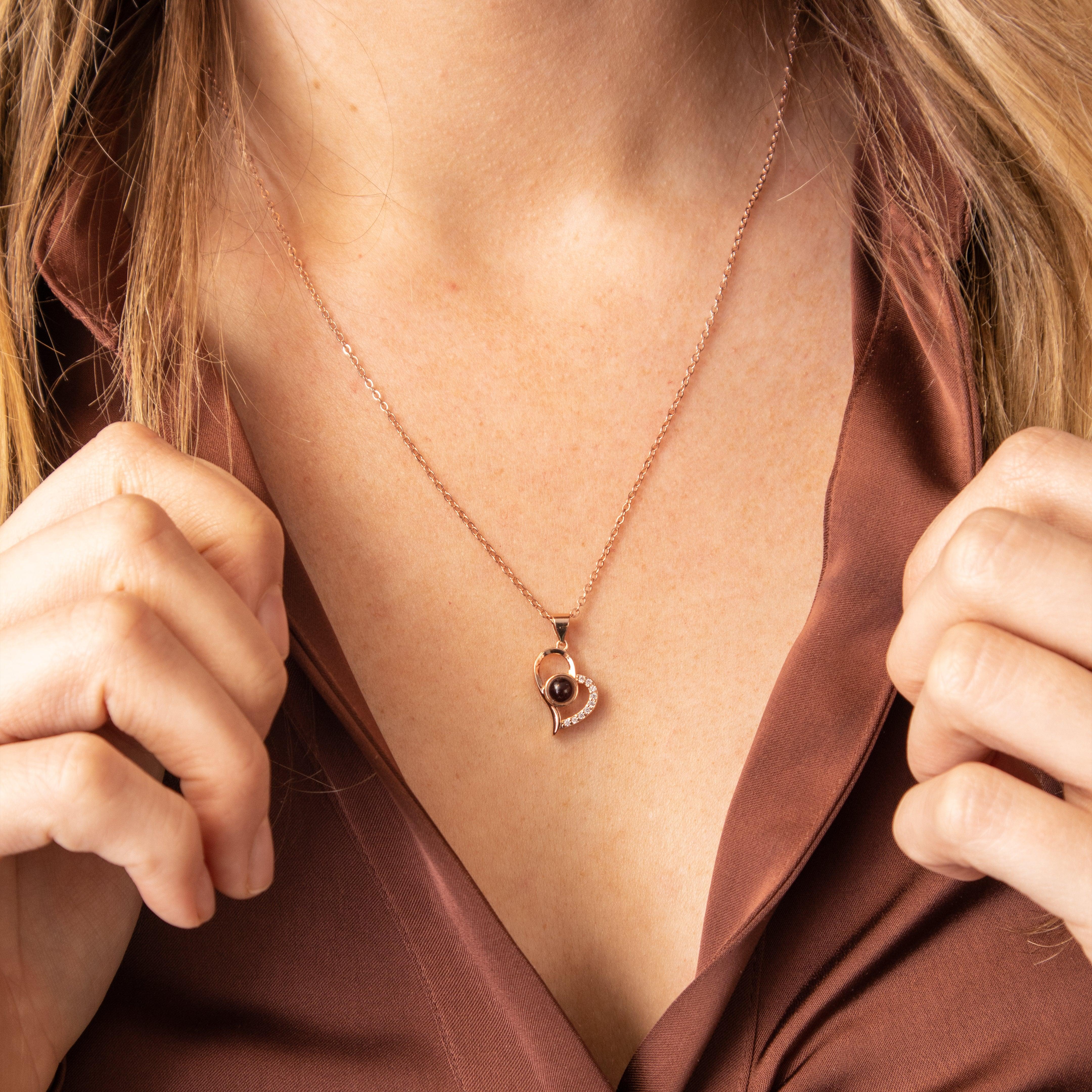 Eternity's Enchantment Photo Necklace - Elegant Eternity