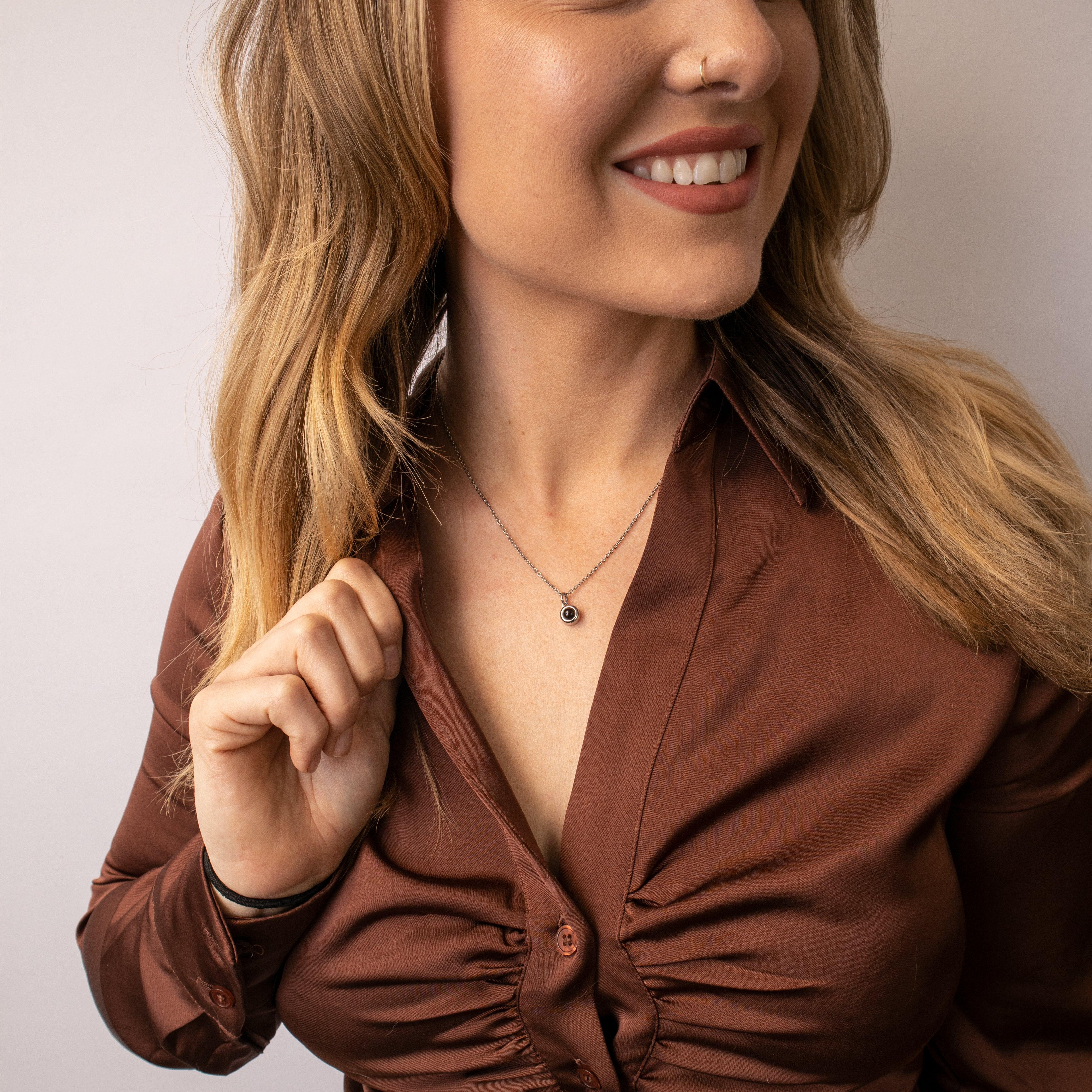 Eternity's Class Photo Necklace - Elegant Eternity