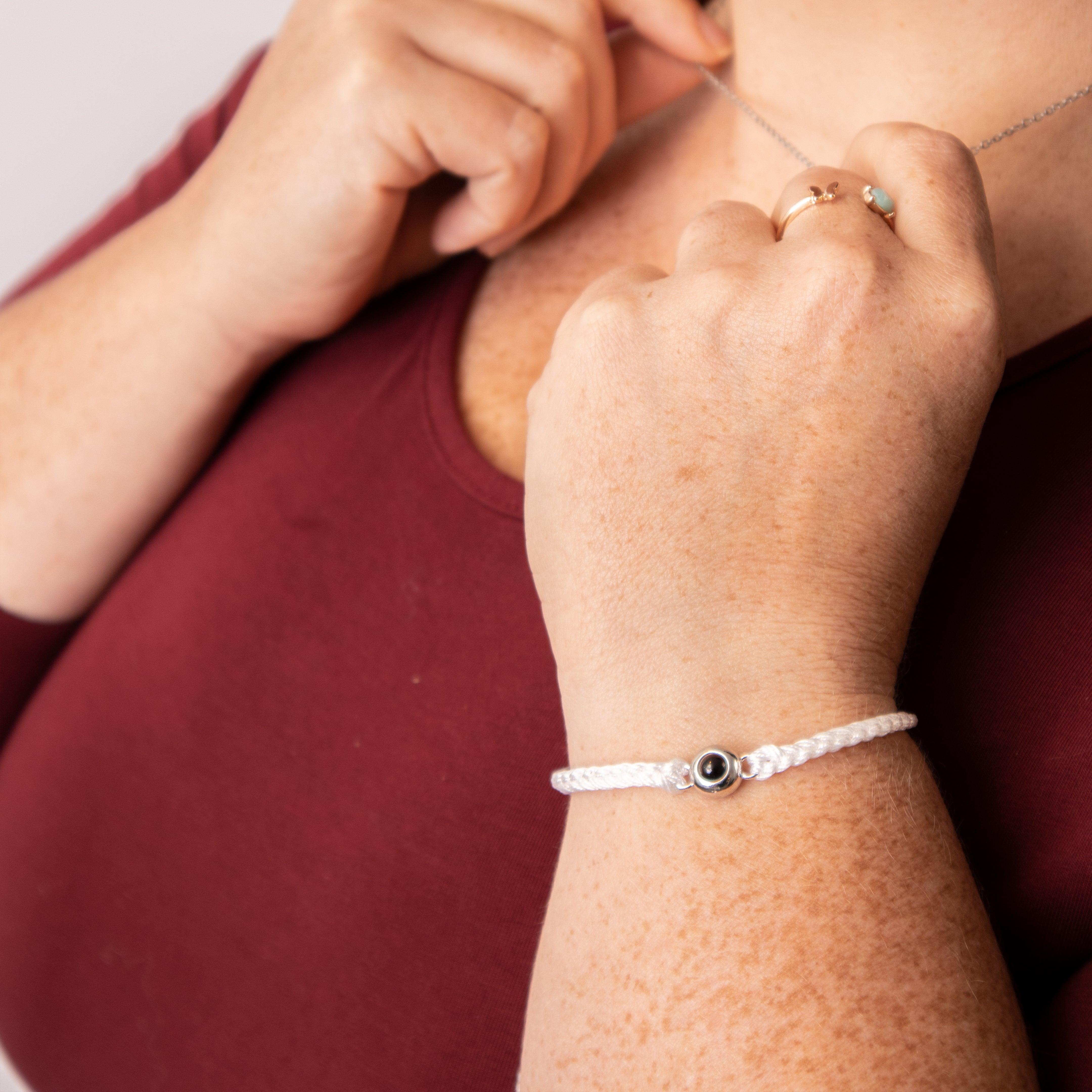 Eternity's Flare Photo Bracelet - Elegant Eternity