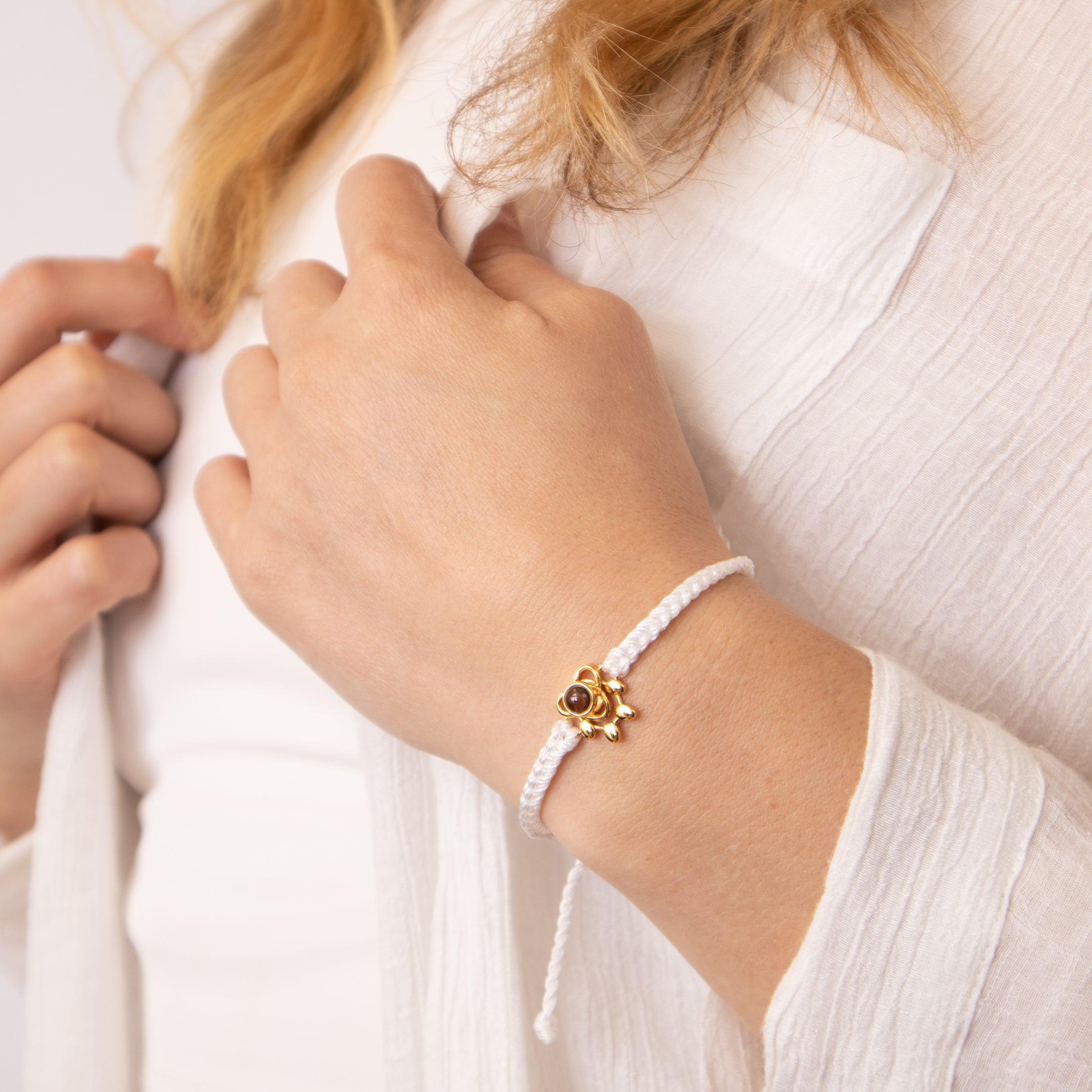 Eternity's Paw Photo Bracelet - Elegant Eternity