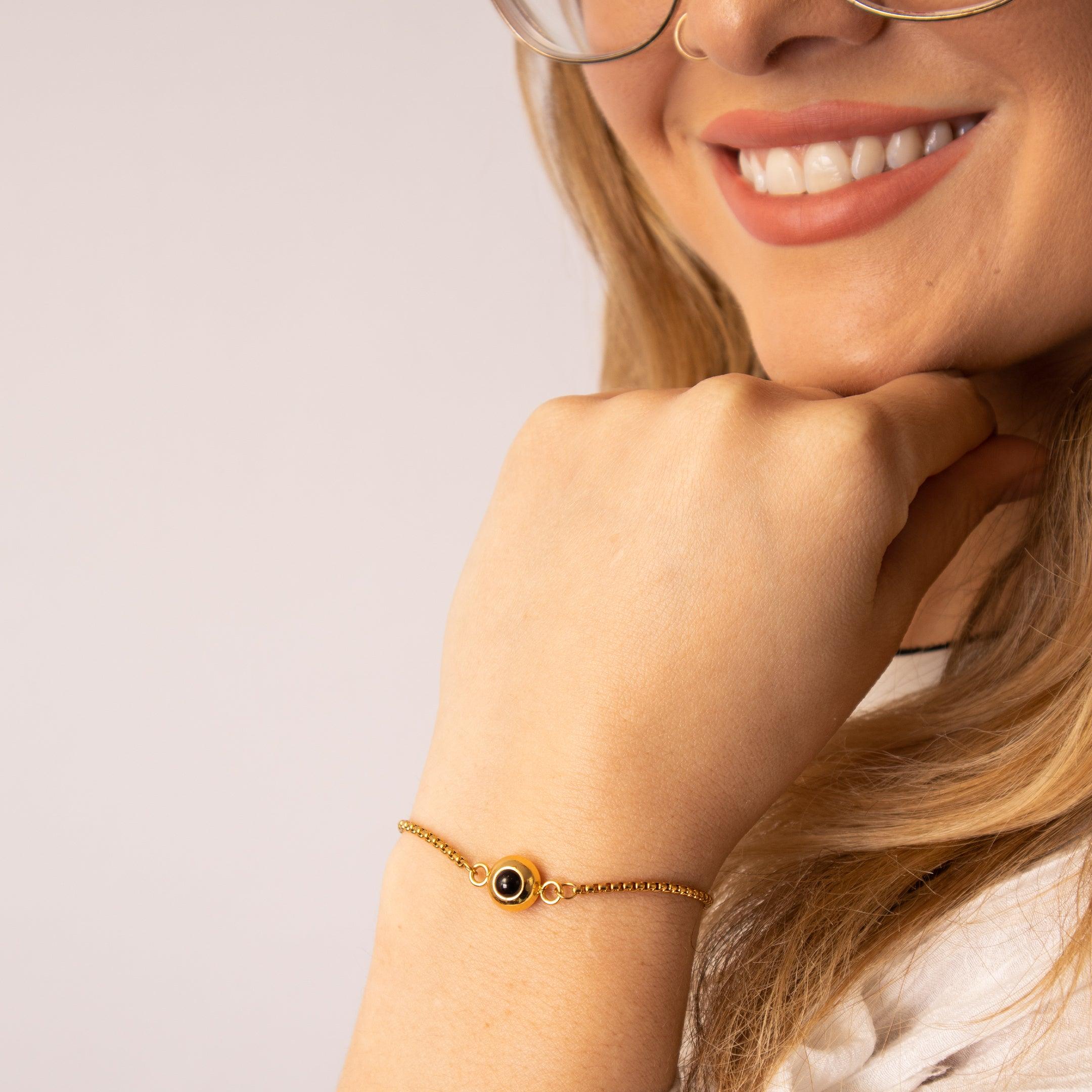 Eternity's Bliss Photo Bracelet - Elegant Eternity