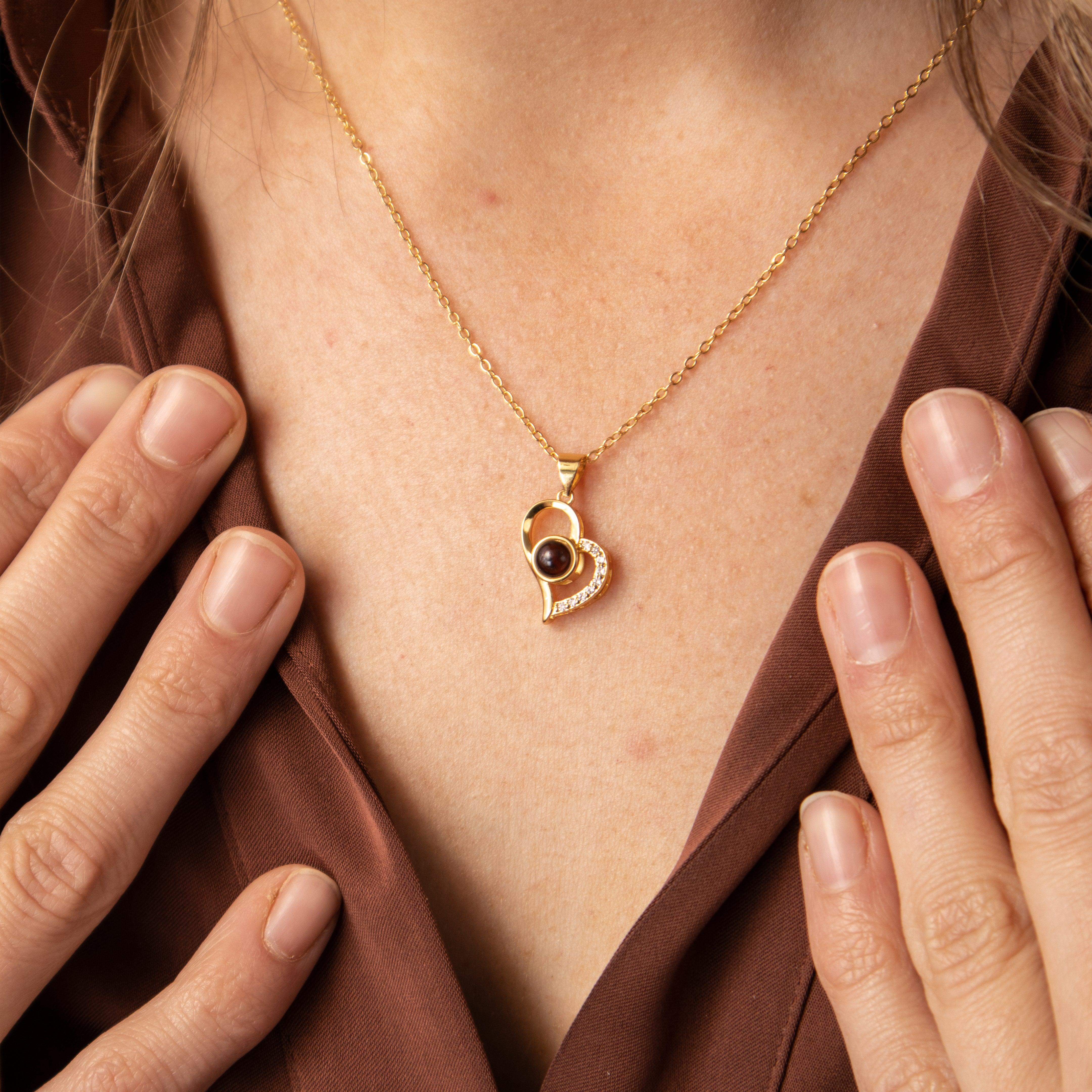 Eternity's Enchantment Photo Necklace - Elegant Eternity