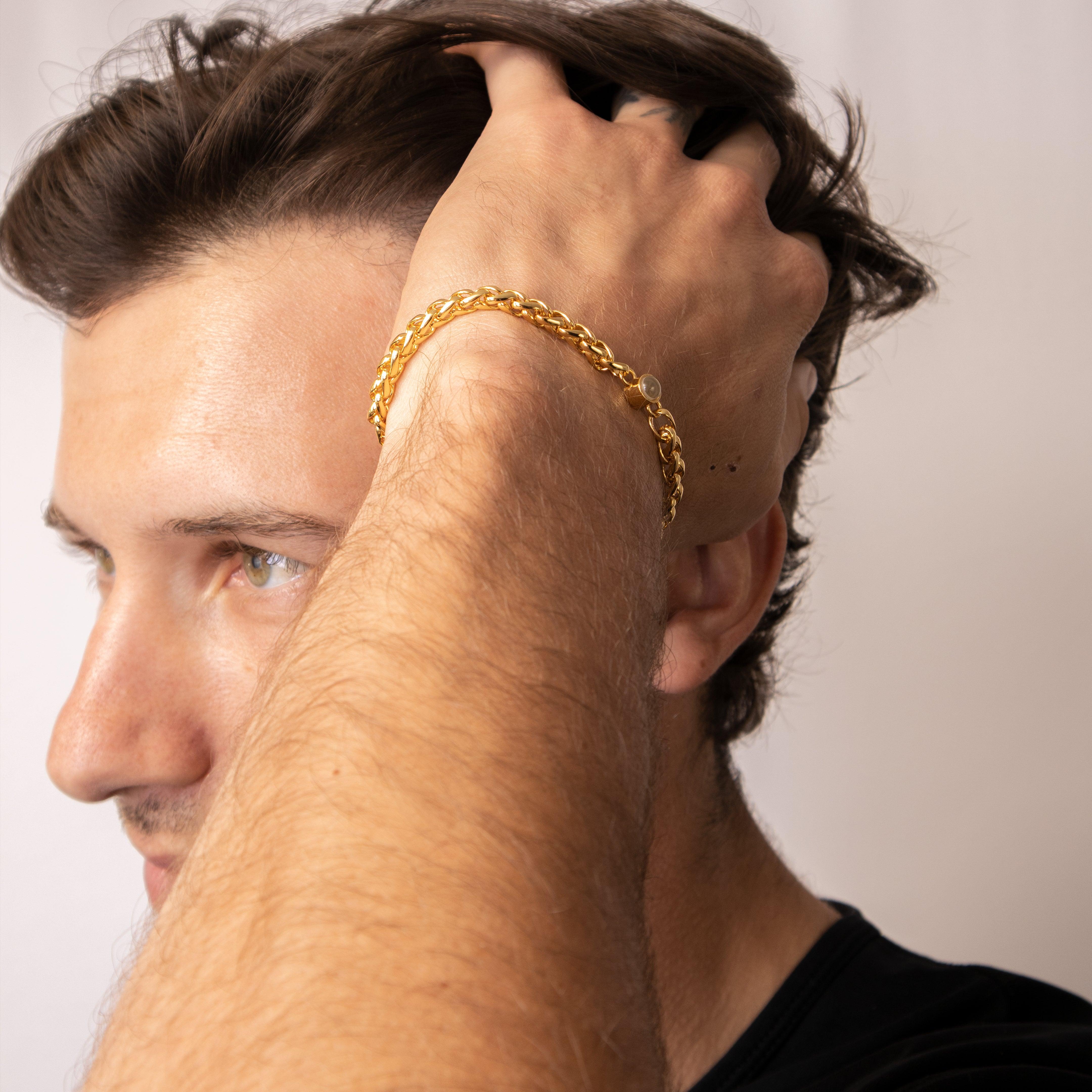 Eternity's Intertwine Photo Bracelet - Elegant Eternity