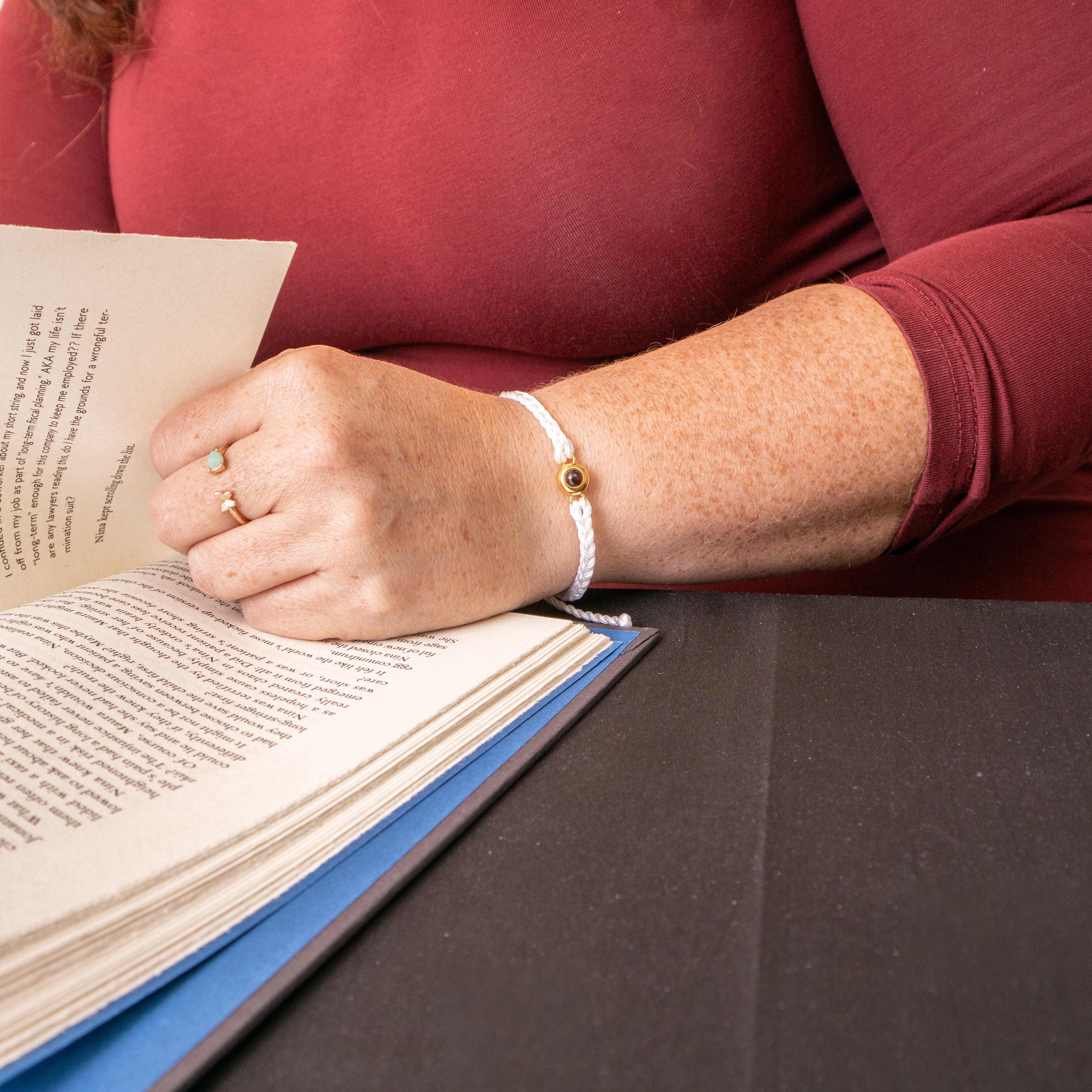 Eternity's Flare Photo Bracelet - Elegant Eternity