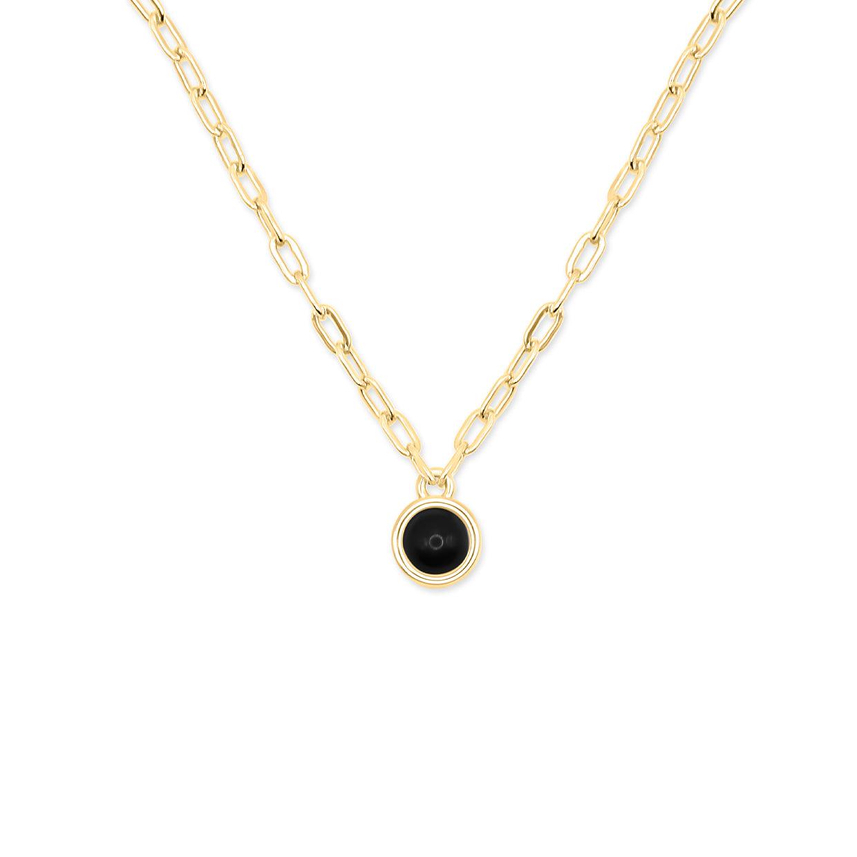 Eternity's Paperclip Photo Necklace - Elegant Eternity
