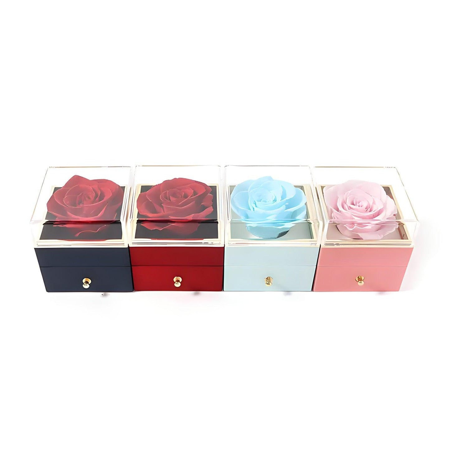 Flower Gift Box - Elegant Eternity