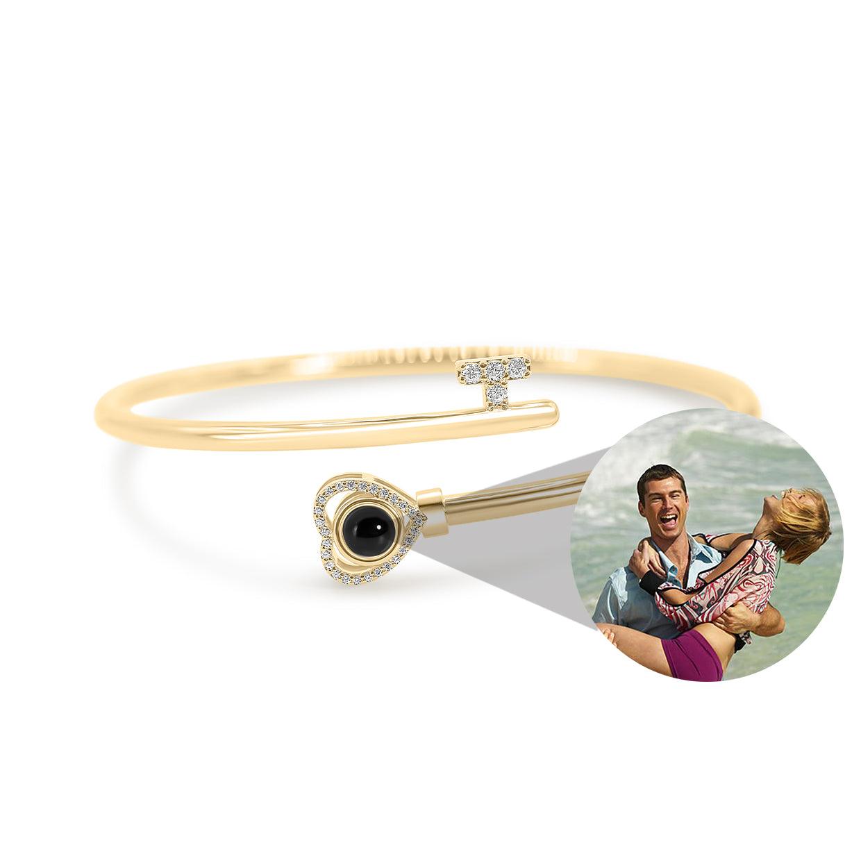 Eternity's Lovelock Photo Bracelet - Elegant Eternity
