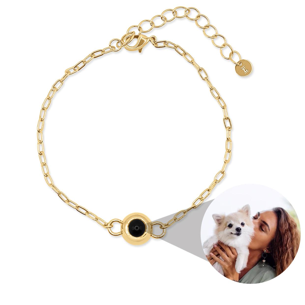 Eternity's Paperclip Photo Bracelet - Elegant Eternity