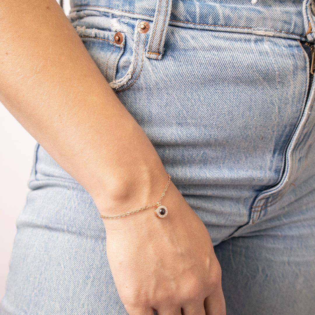 Eternity's Solara Photo Bracelet - Elegant Eternity