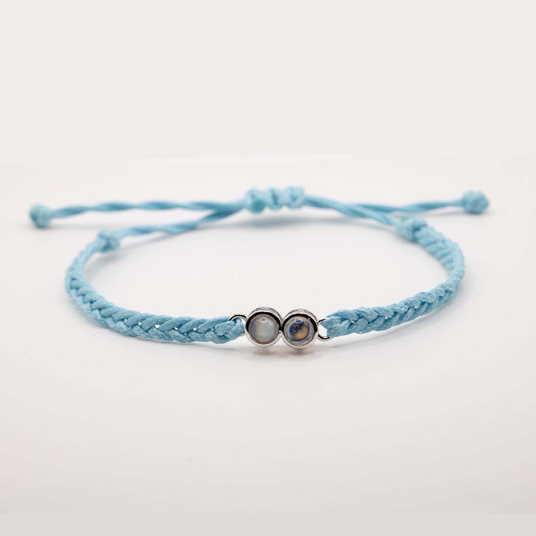 Eternity's Duo Flare Photo Bracelet - Elegant Eternity
