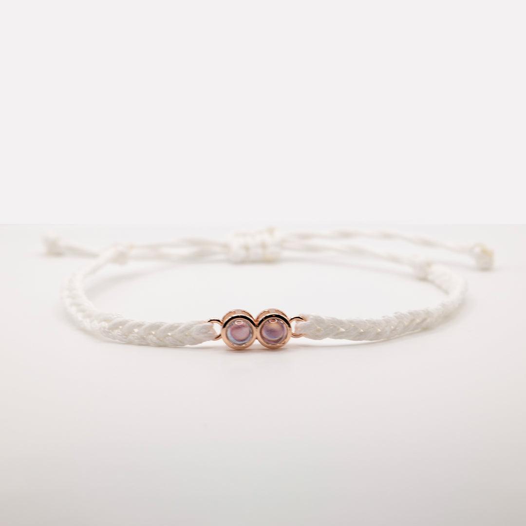 Eternity's Duo Flare Photo Bracelet - Elegant Eternity