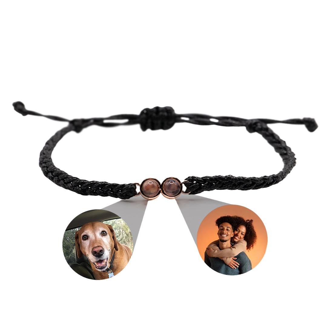 Eternity's Duo Flare Photo Bracelet - Elegant Eternity