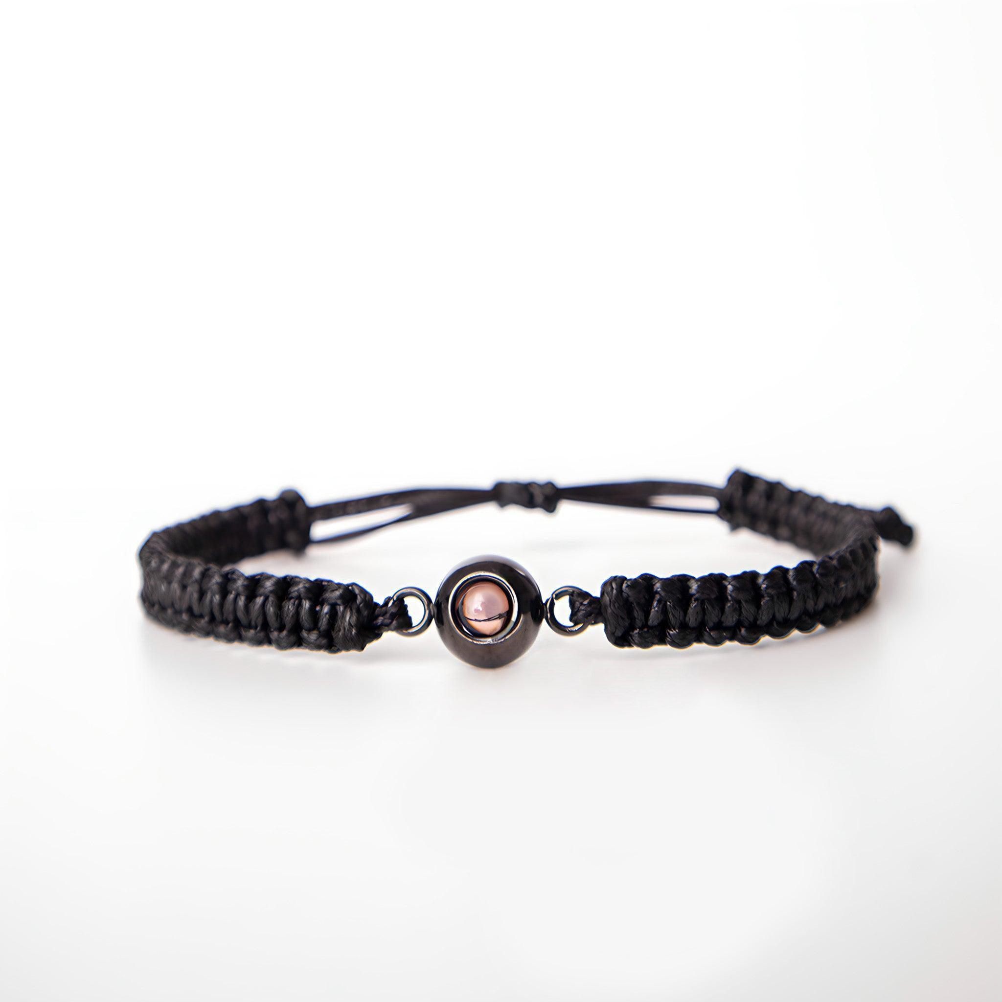 Eternity's Spark Photo Bracelet - Elegant Eternity