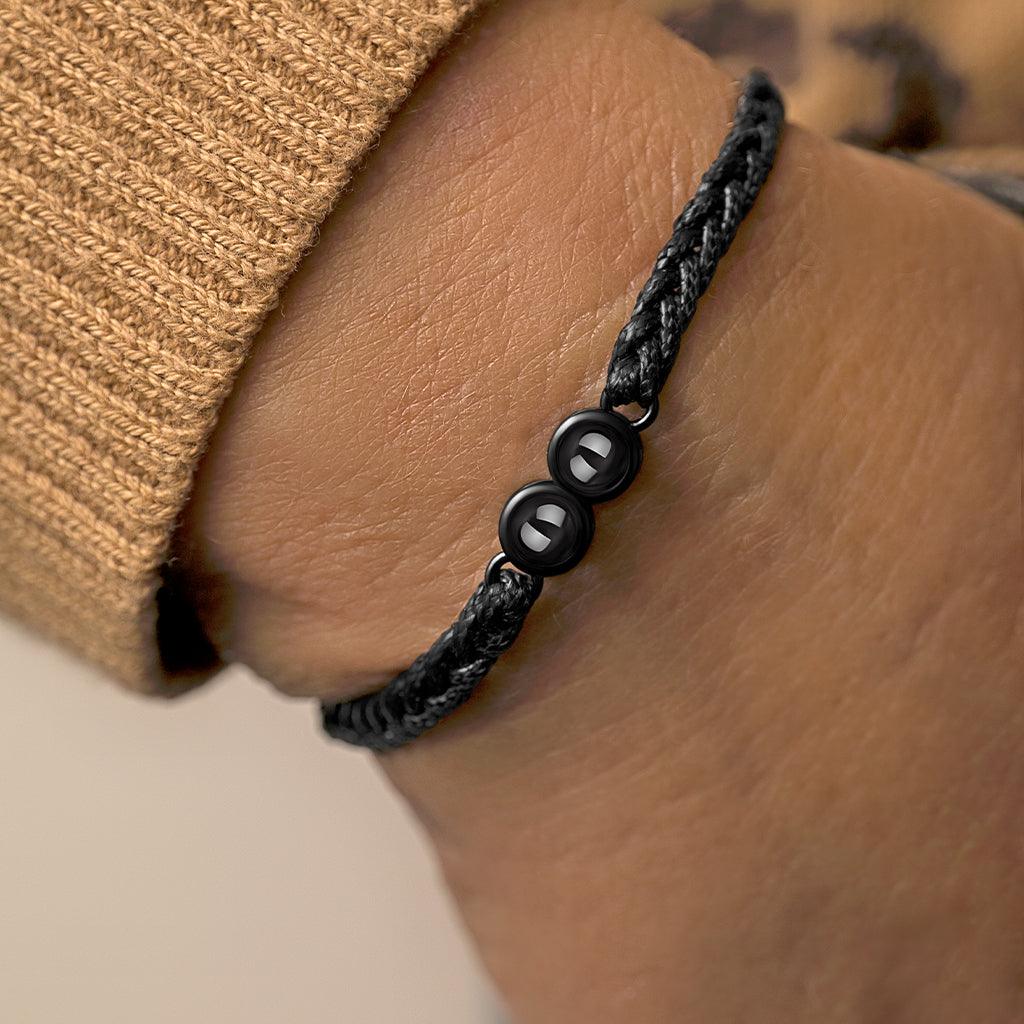 Eternity's Duo Flare Photo Bracelet - Elegant Eternity