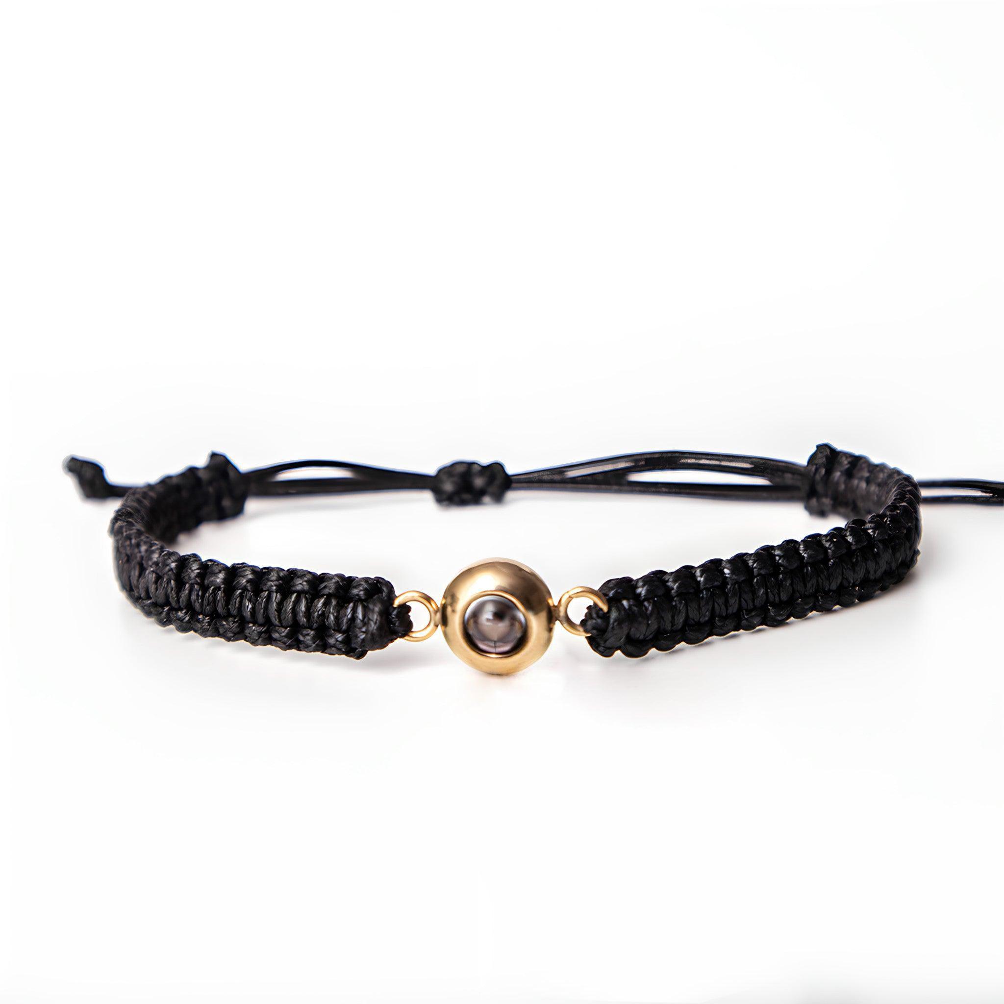 Eternity's Spark Photo Bracelet - Elegant Eternity