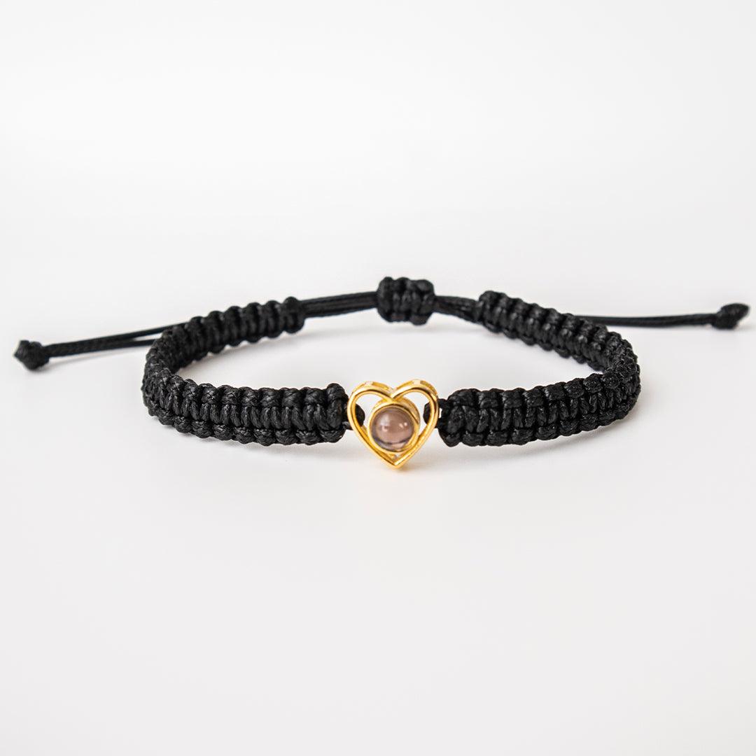 Eternity's Love Spark Photo Bracelet - Elegant Eternity