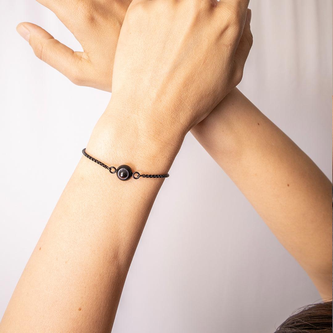 Eternity's Bliss Photo Bracelet - Elegant Eternity