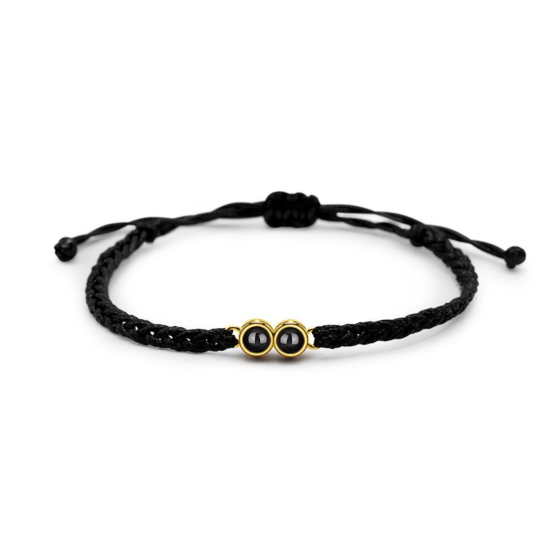 Eternity's Duo Flare Photo Bracelet - Elegant Eternity