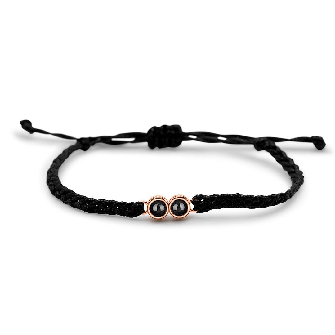 Eternity's Duo Flare Photo Bracelet - Elegant Eternity