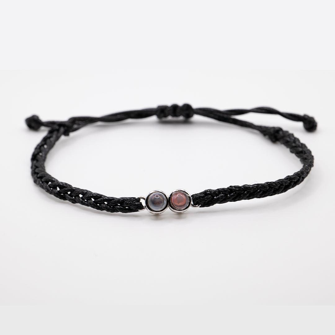 Eternity's Duo Flare Photo Bracelet - Elegant Eternity