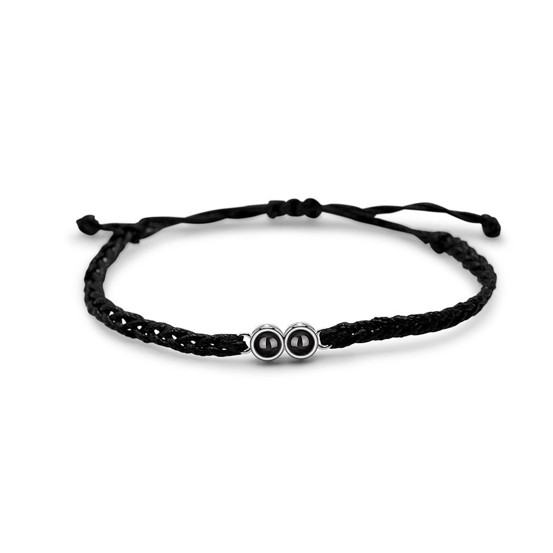 Eternity's Duo Flare Photo Bracelet - Elegant Eternity