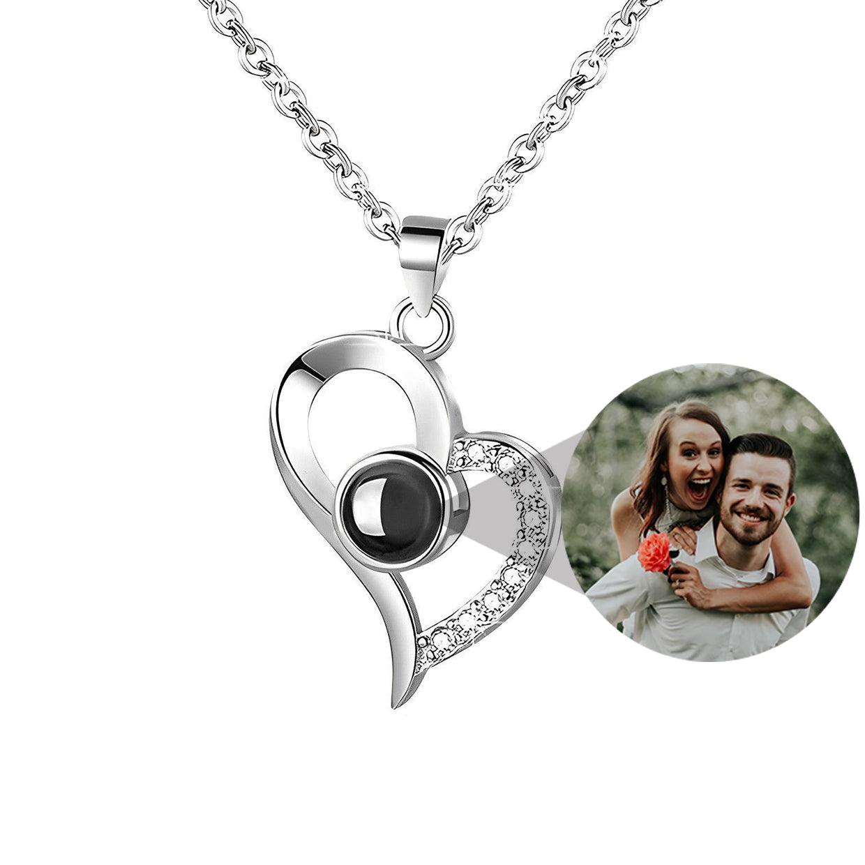 Eternity's Enchantment Photo Necklace - Elegant Eternity