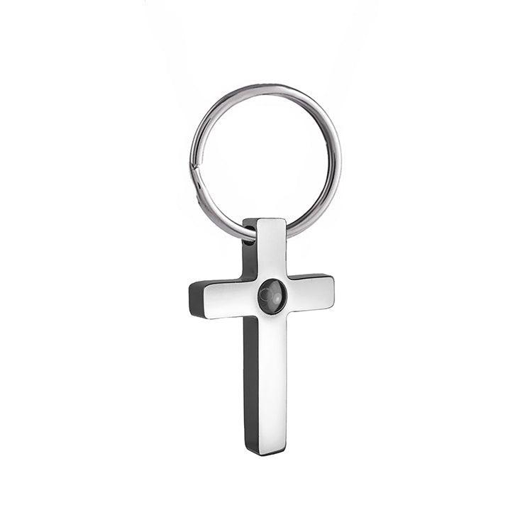 Eternity's Conviction Photo Keychain - Elegant Eternity
