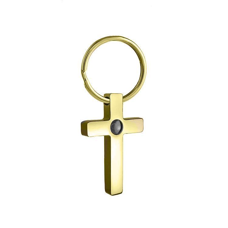 Eternity's Conviction Photo Keychain - Elegant Eternity