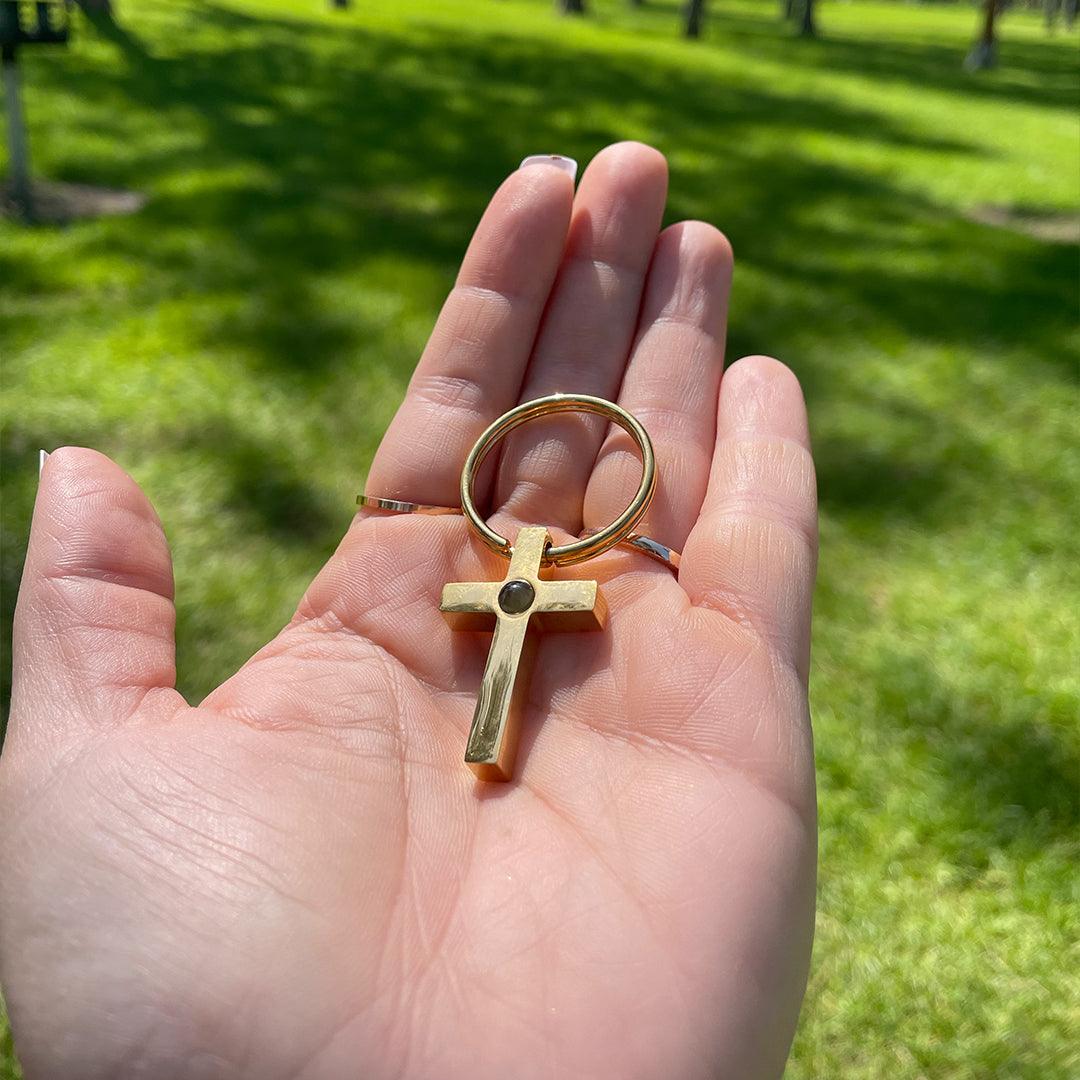 Eternity's Conviction Photo Keychain - Elegant Eternity
