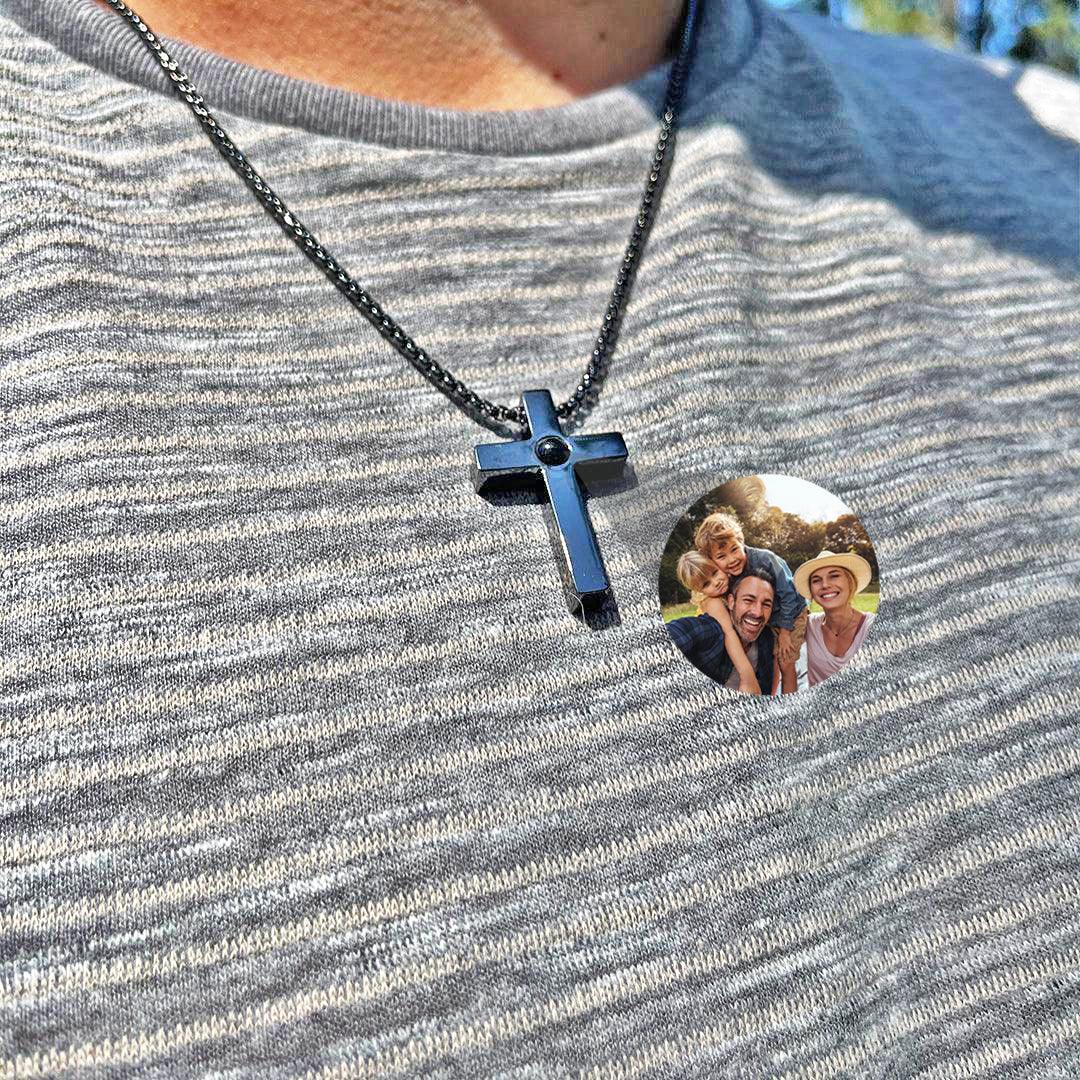 Eternity's Conviction Photo Necklace - Elegant Eternity