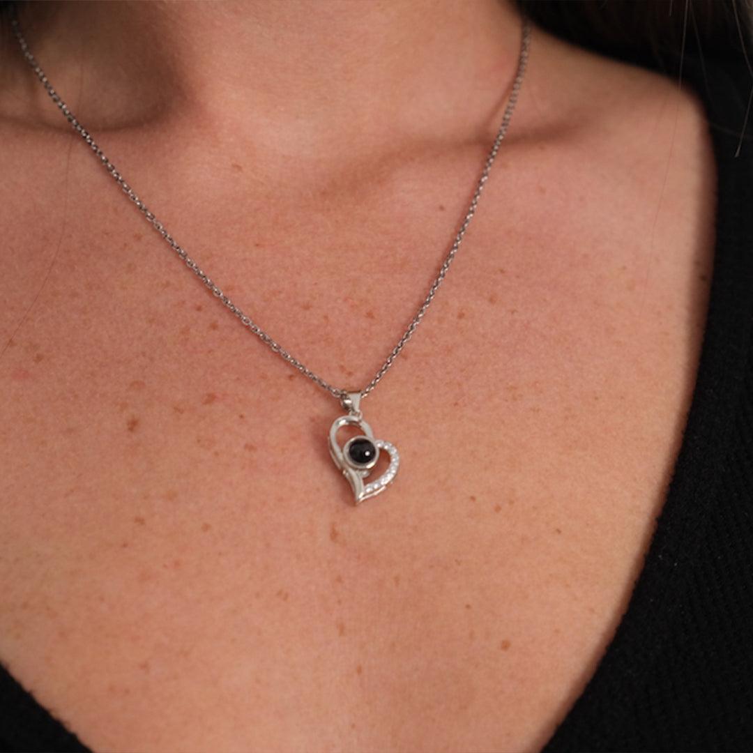 Eternity's Enchantment Photo Necklace - Elegant Eternity