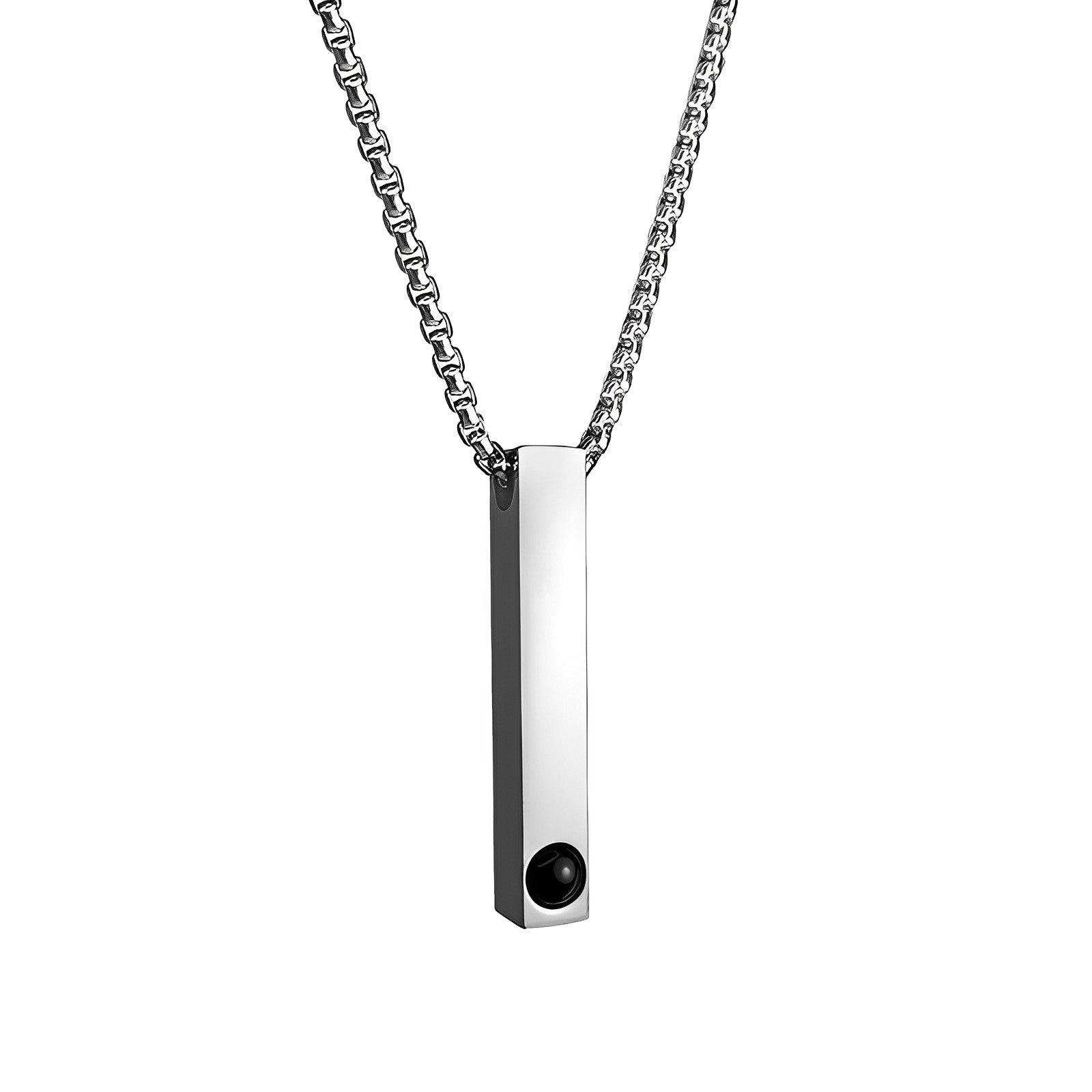 Eternity's Journey Photo Necklace - Elegant Eternity