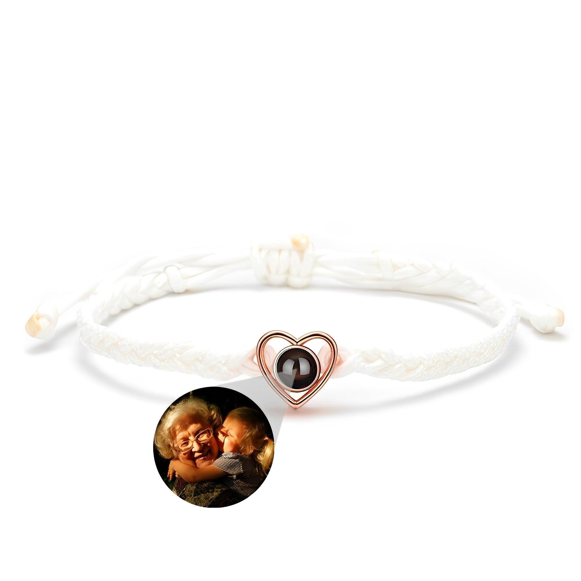 Eternity's Love Flare Photo Bracelet - Elegant Eternity