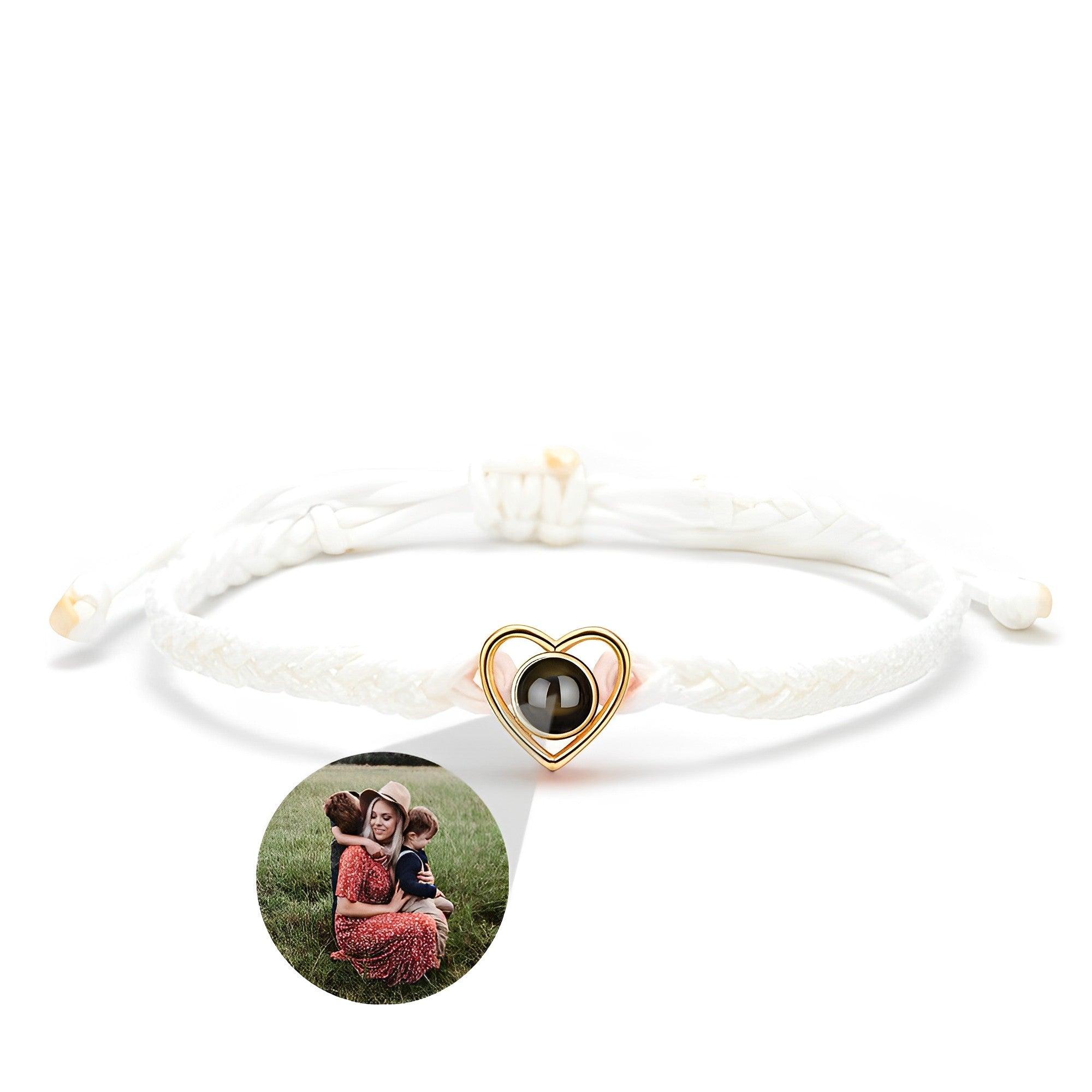 Eternity's Love Flare Photo Bracelet - Elegant Eternity