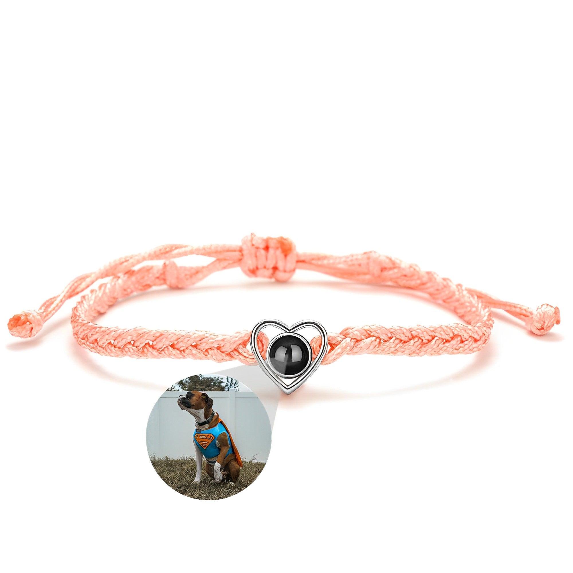 Eternity's Love Flare Photo Bracelet - Elegant Eternity