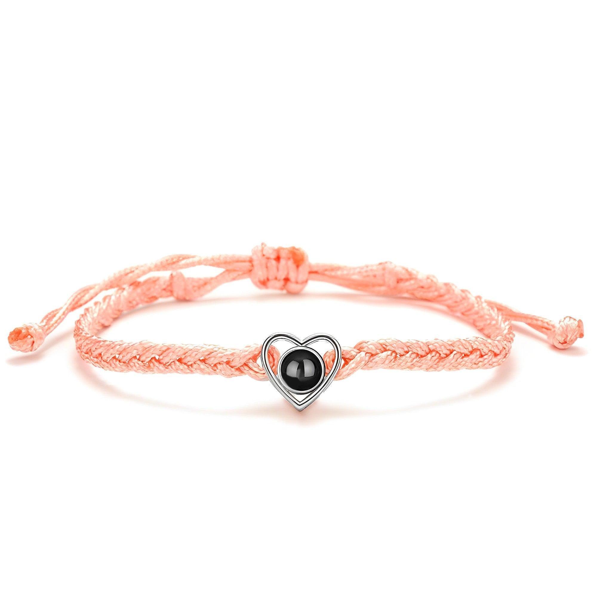 Eternity's Love Flare Photo Bracelet - Elegant Eternity
