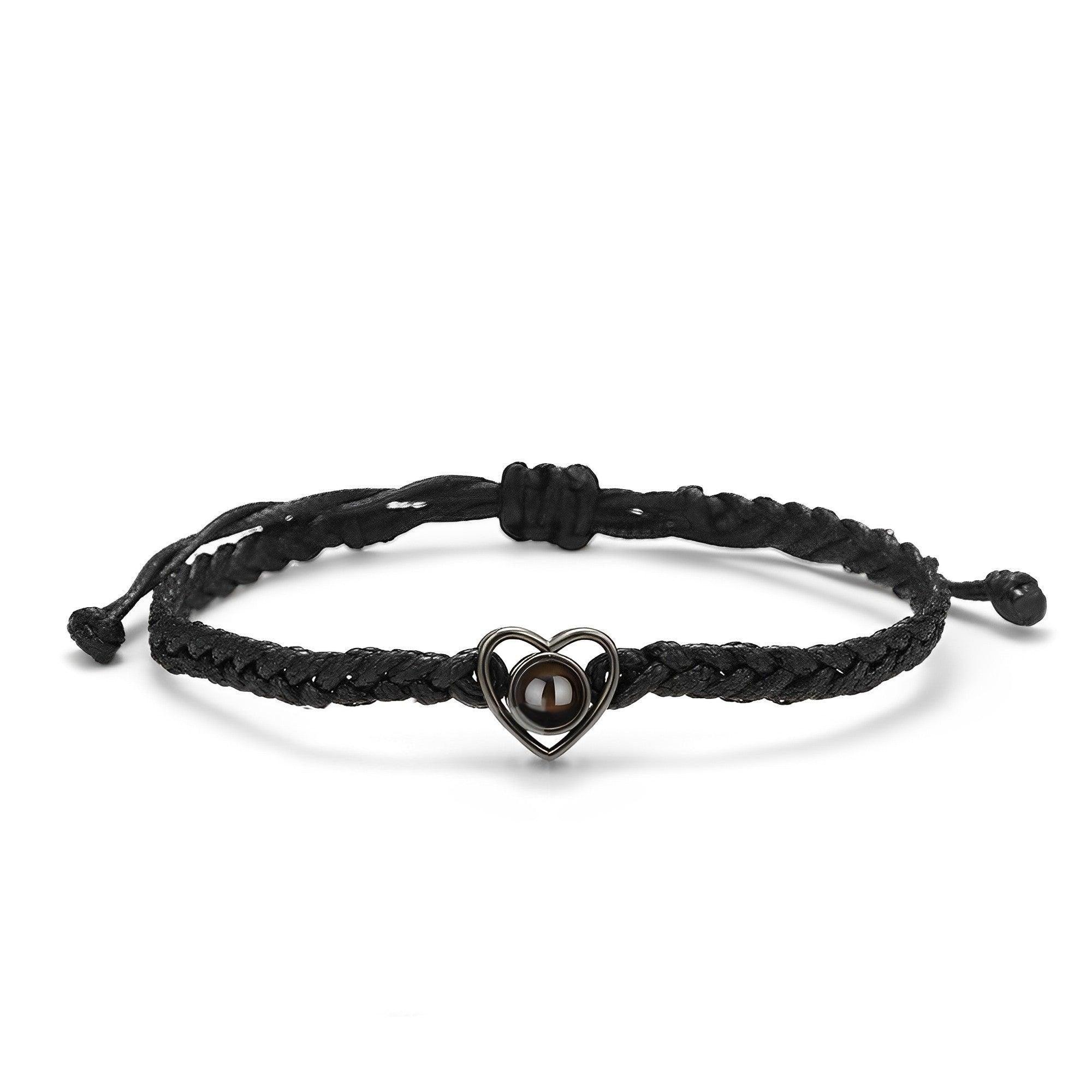 Eternity's Love Flare Photo Bracelet - Elegant Eternity
