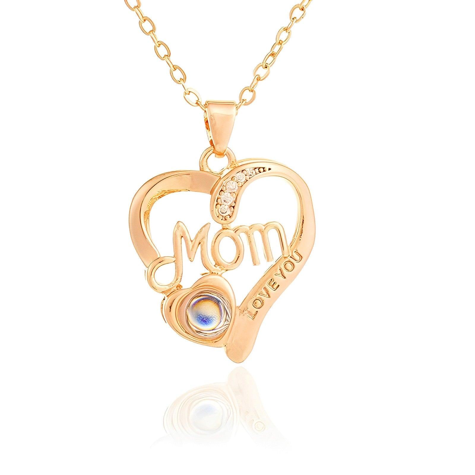 Eternity's Mom Love Photo Necklace - Elegant Eternity