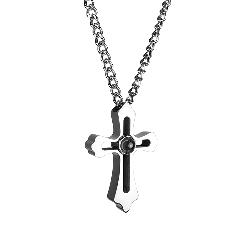 Eternity's Tenet Photo Necklace - Elegant Eternity