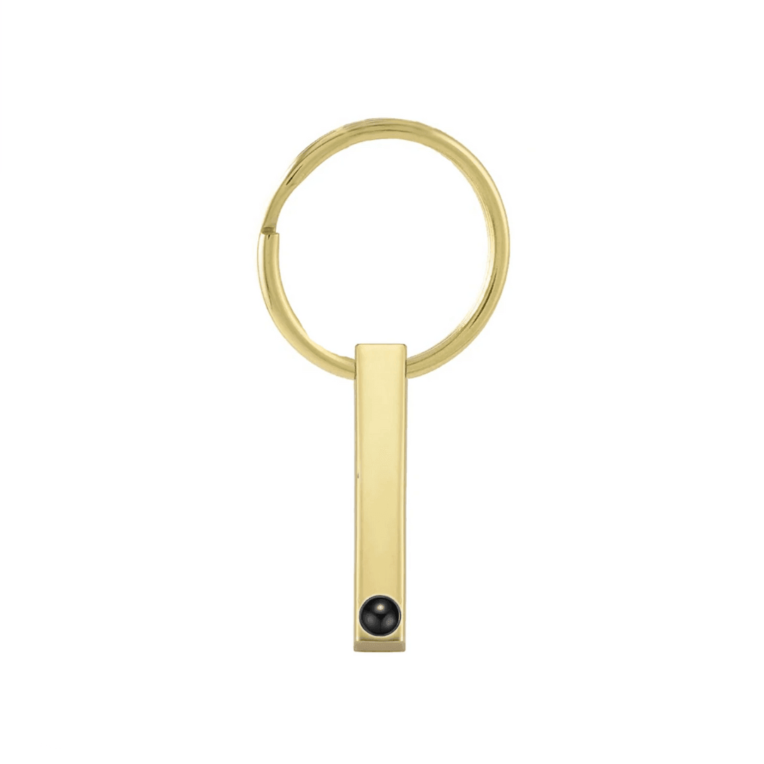 Eternity's Vitality Photo Keychain - Elegant Eternity