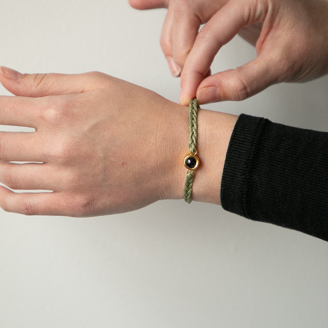 Eternity's Flare Photo Bracelet