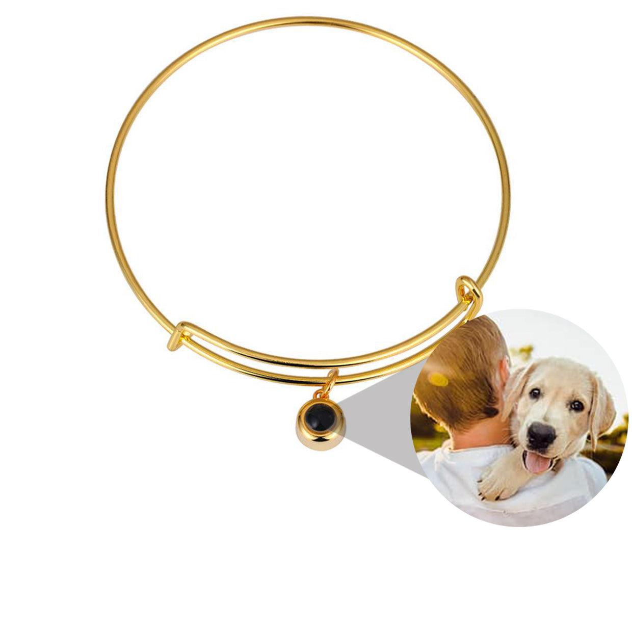Eternity's Radiance Photo Bangle - Elegant Eternity