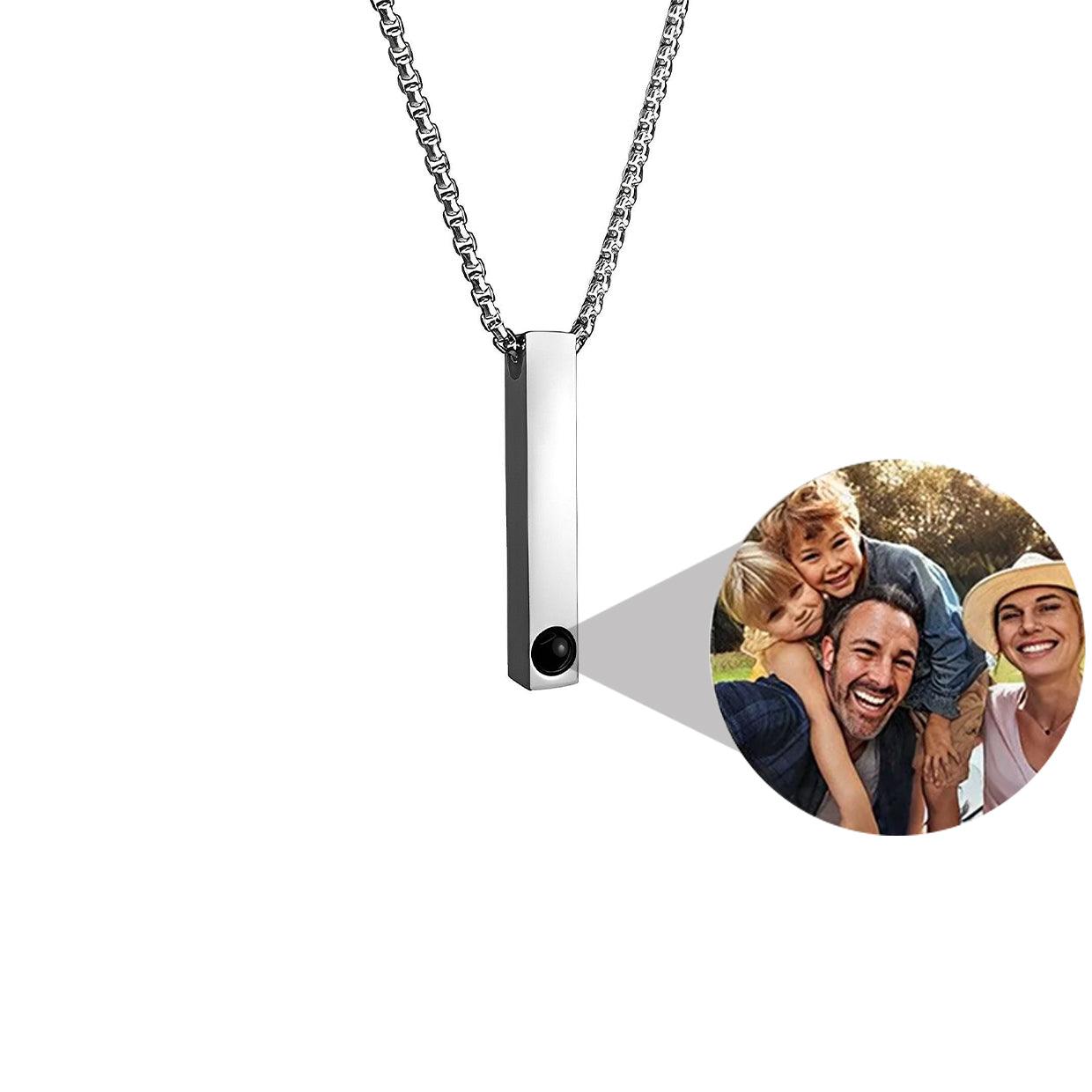 Eternity's Journey Photo Necklace - Elegant Eternity