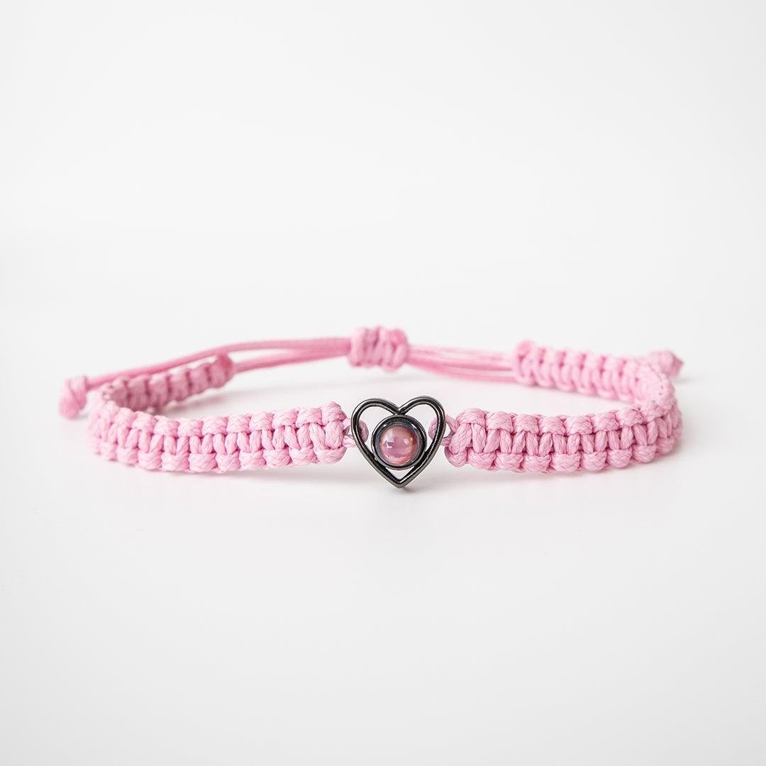 Eternity's Love Spark Photo Bracelet - Elegant Eternity